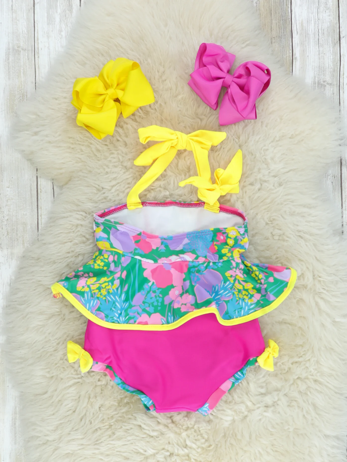 Green Under The Sea One Piece Swimsuit - Image 2