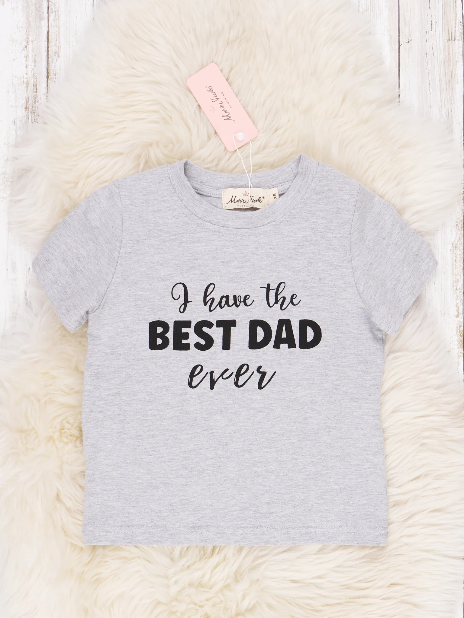 Grey Best Dad T-shirt