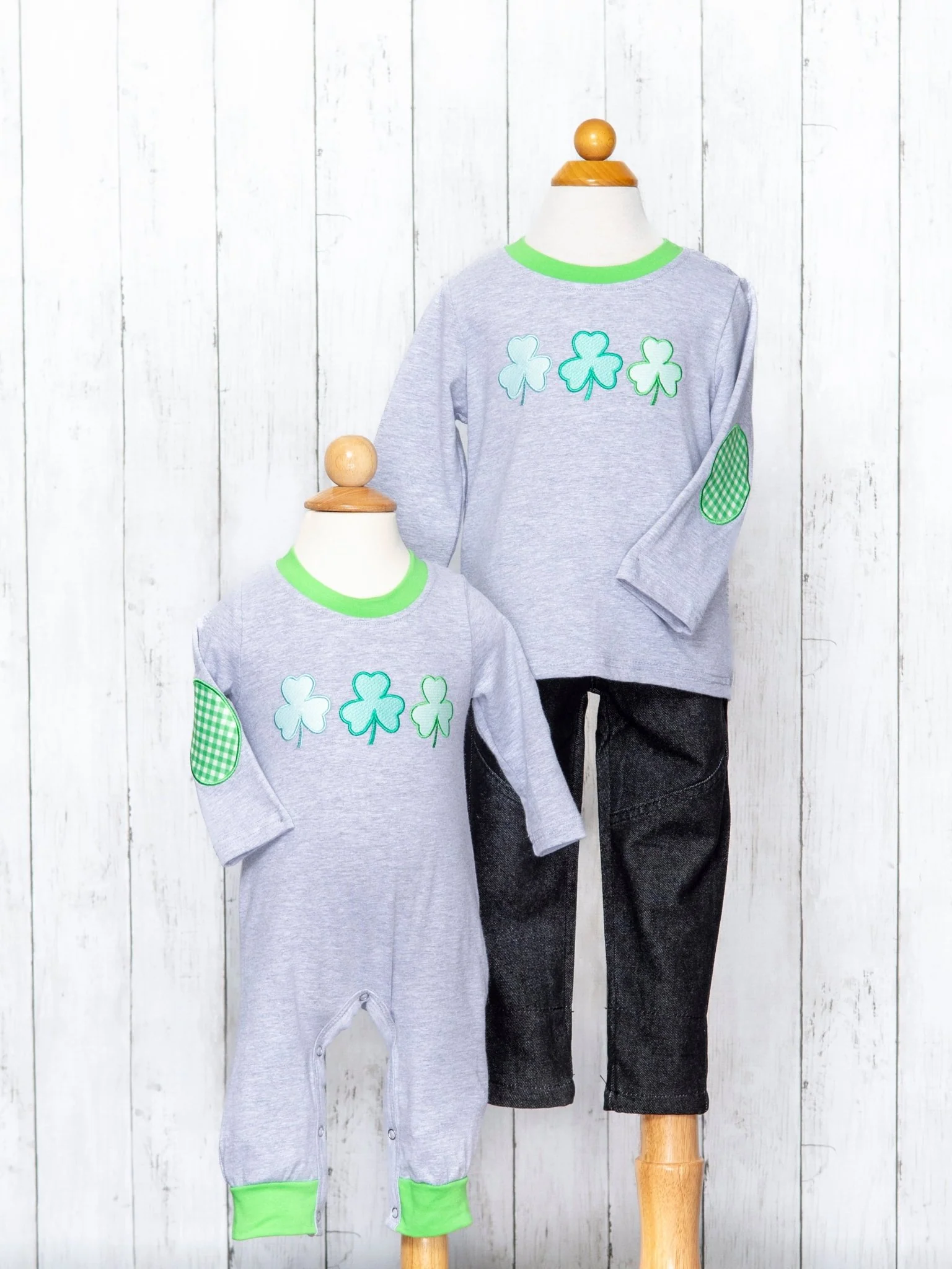 Grey Clover Romper - Image 3