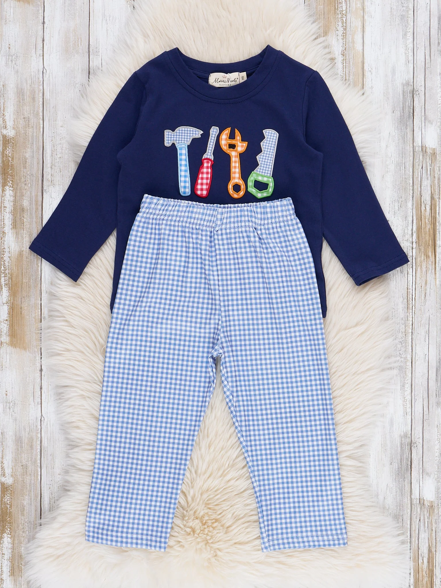 Handy Helper Embroidered Tool Outfit - Image 2