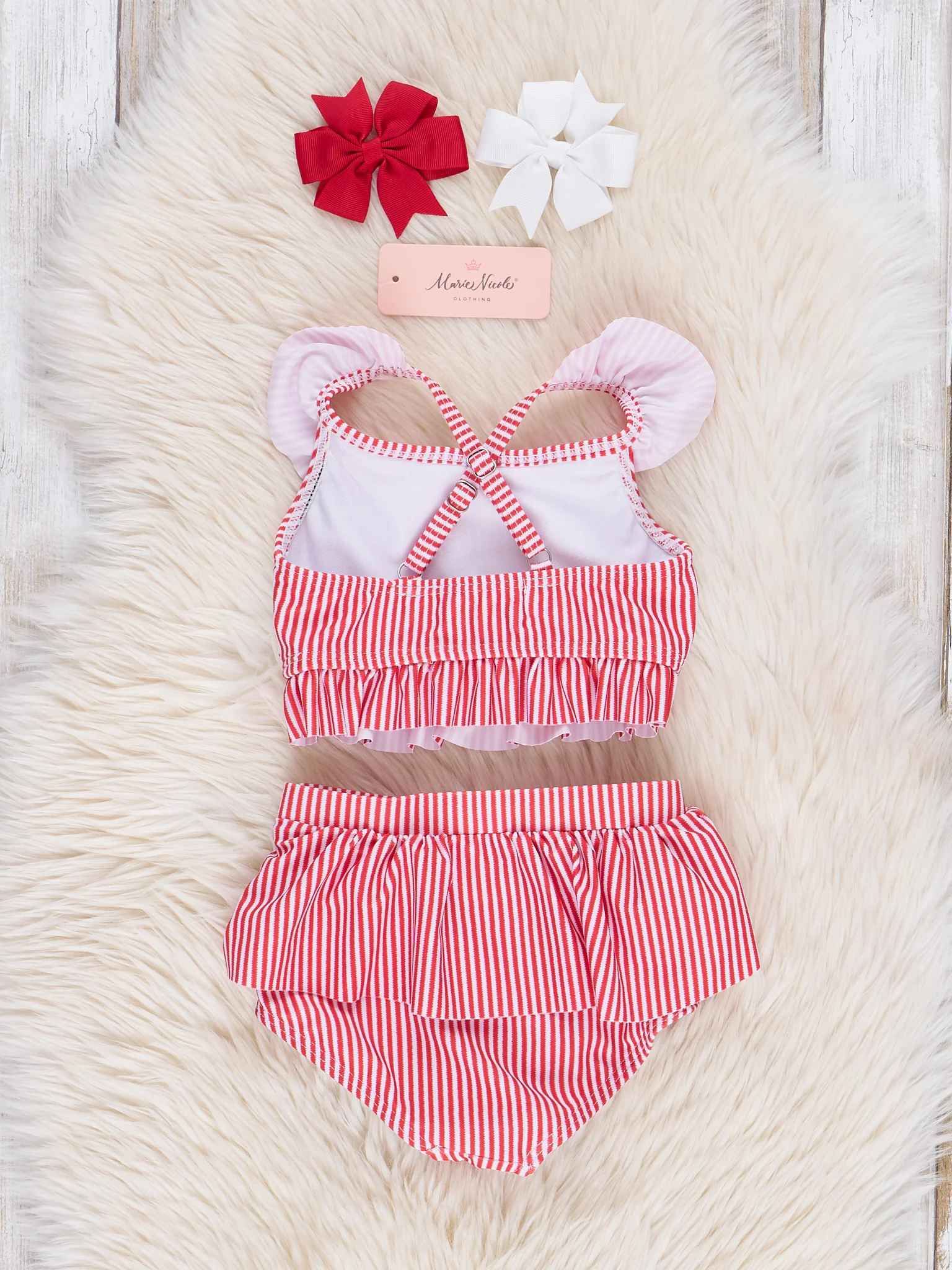 Happy Crab Striped Swimsuit - Image 3