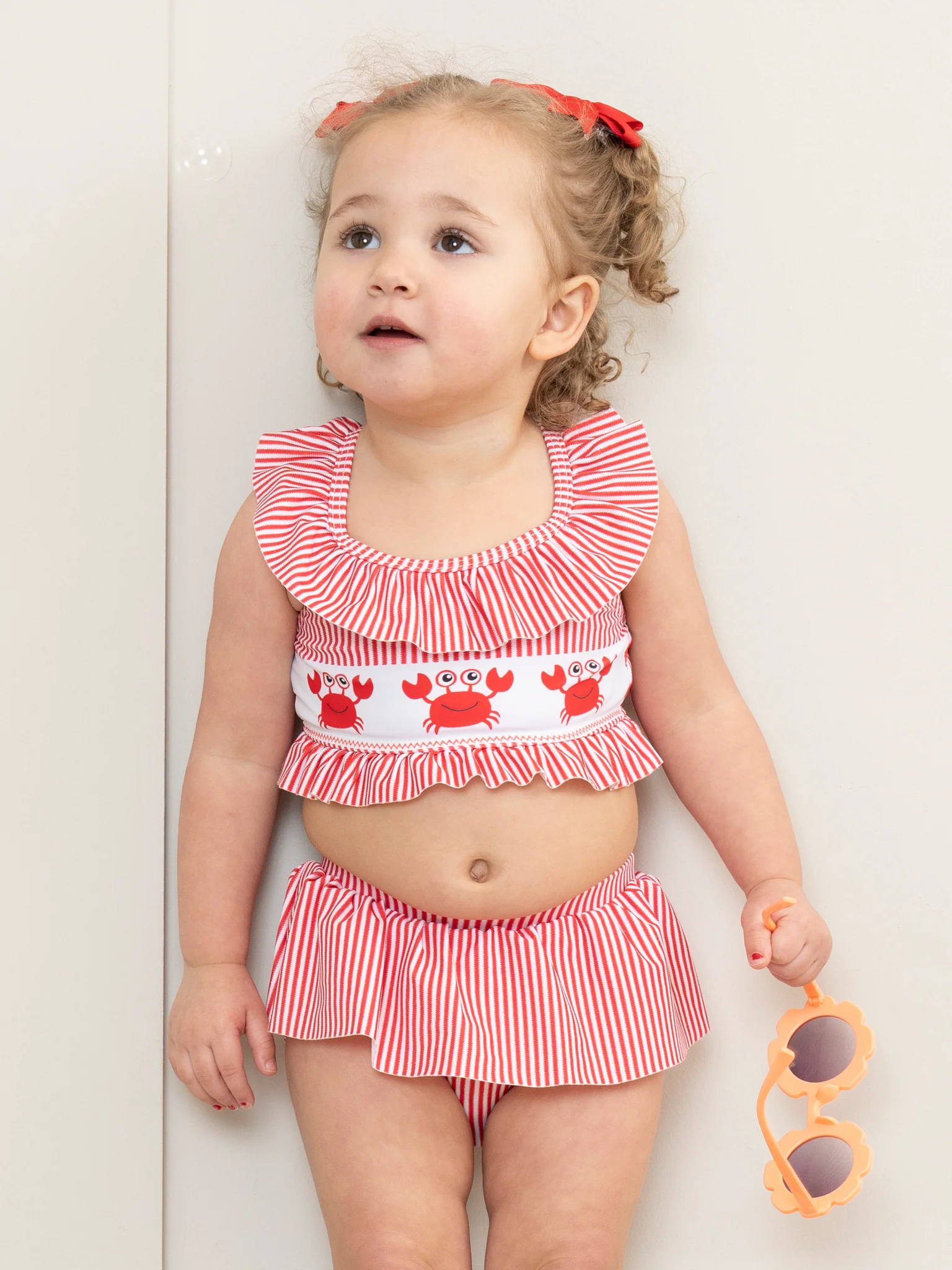 Happy Crab Striped Swimsuit - Image 4