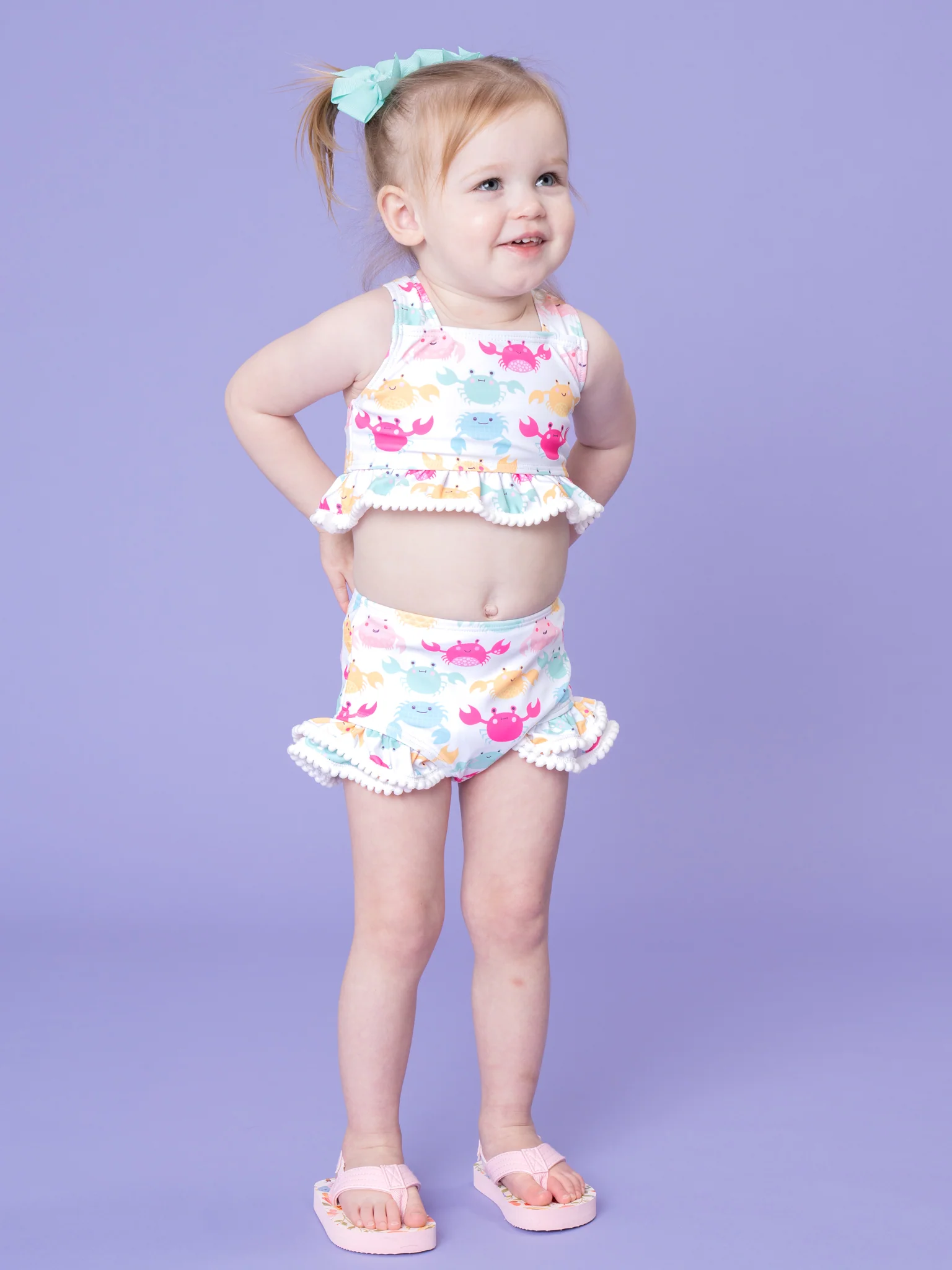 Happy Crabby Ruffle Swimsuit - Image 6