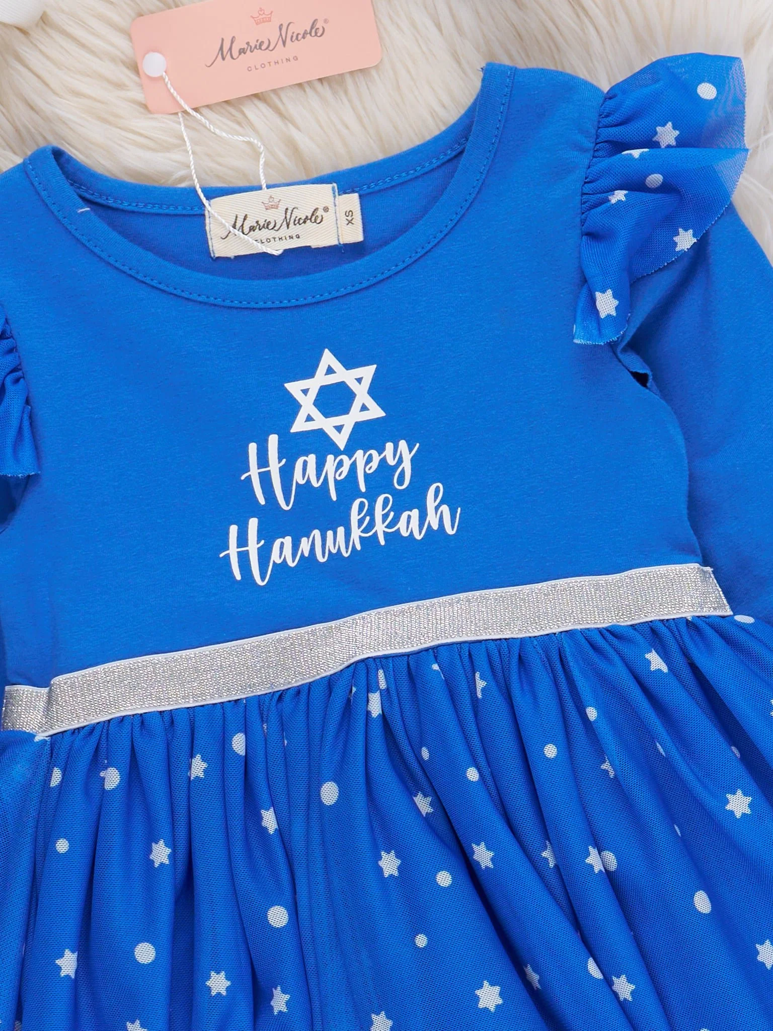 Happy Hanukkah Tulle Dress - Image 2