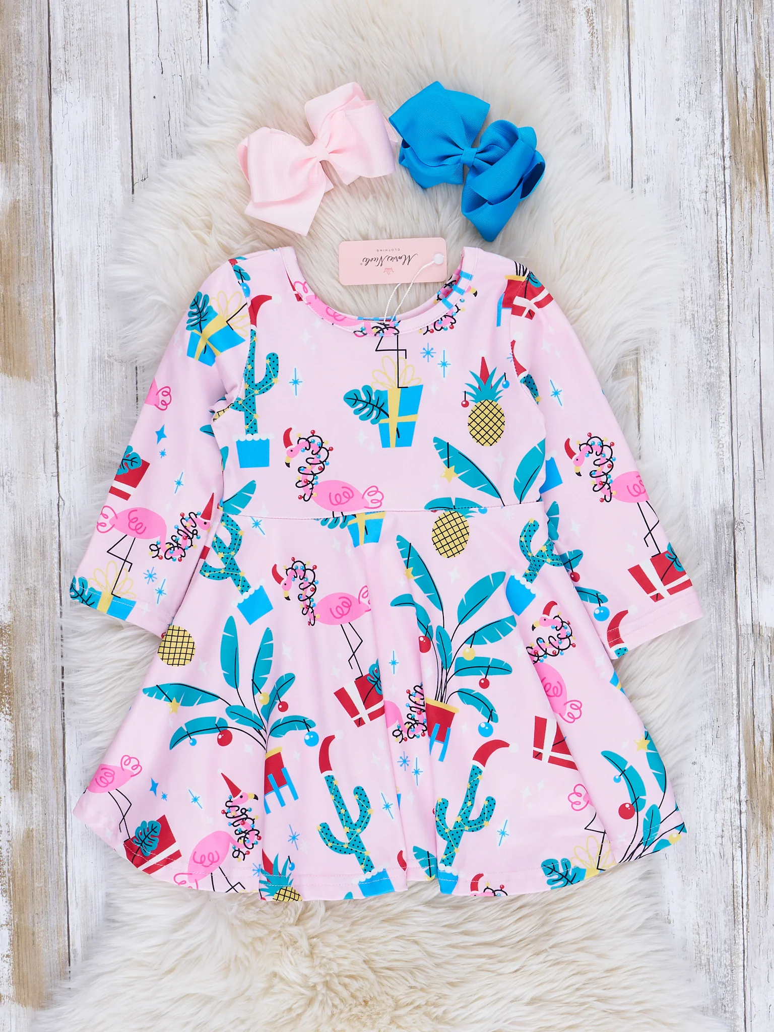 Happy Holidays Swing Dress