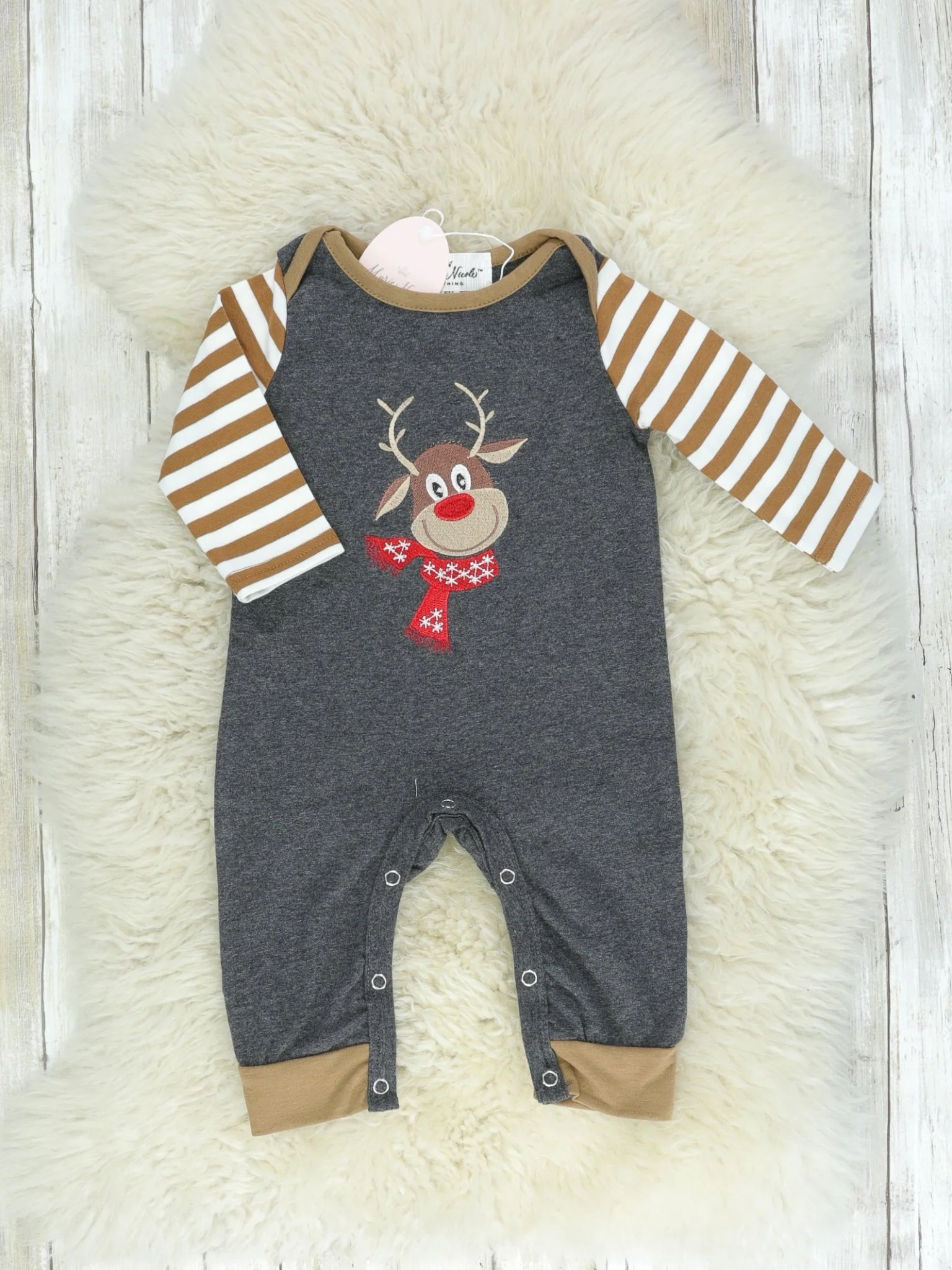 Happy Reindeer Romper