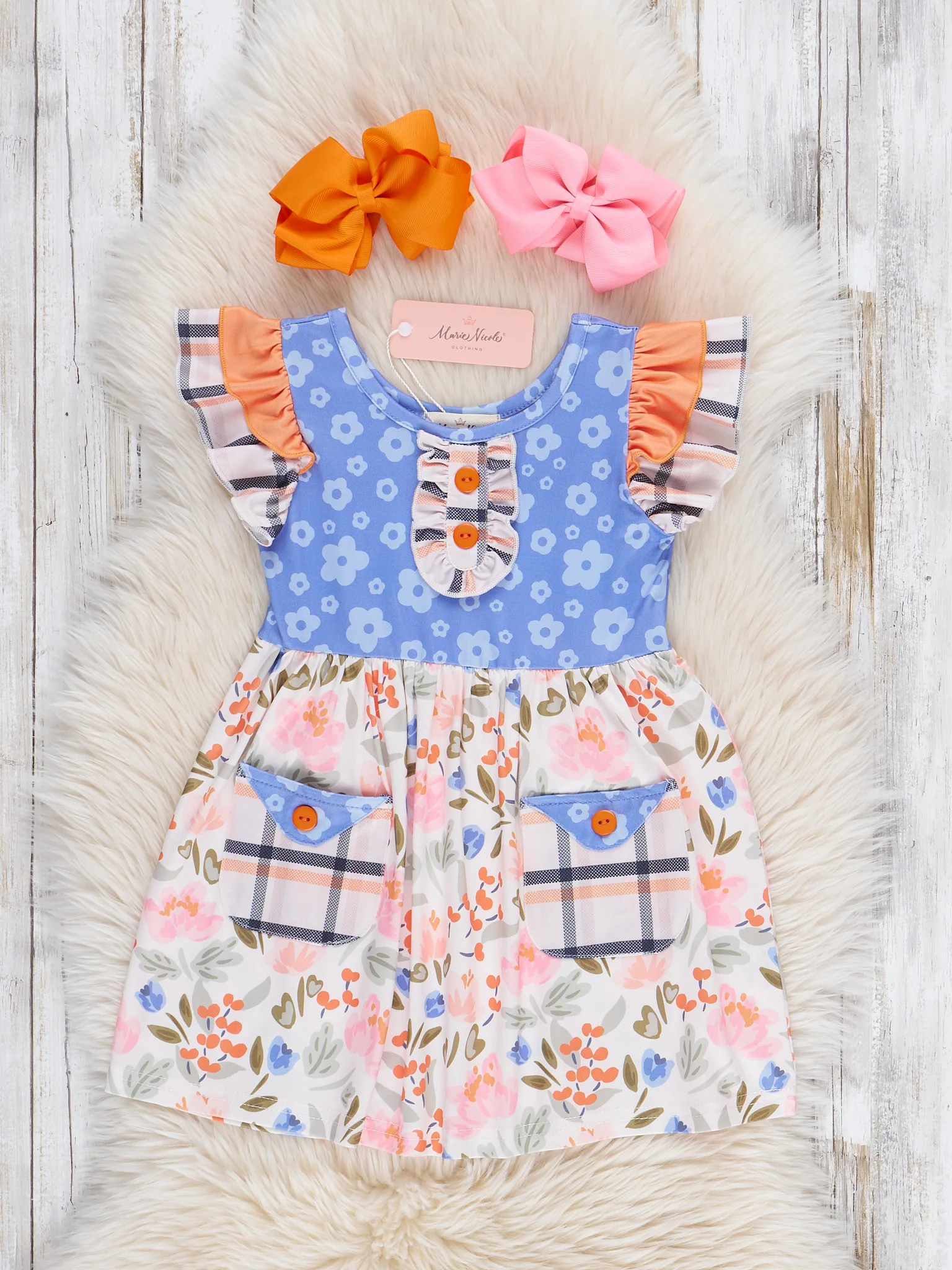 Harvest Moon Floral Dress - Image 2