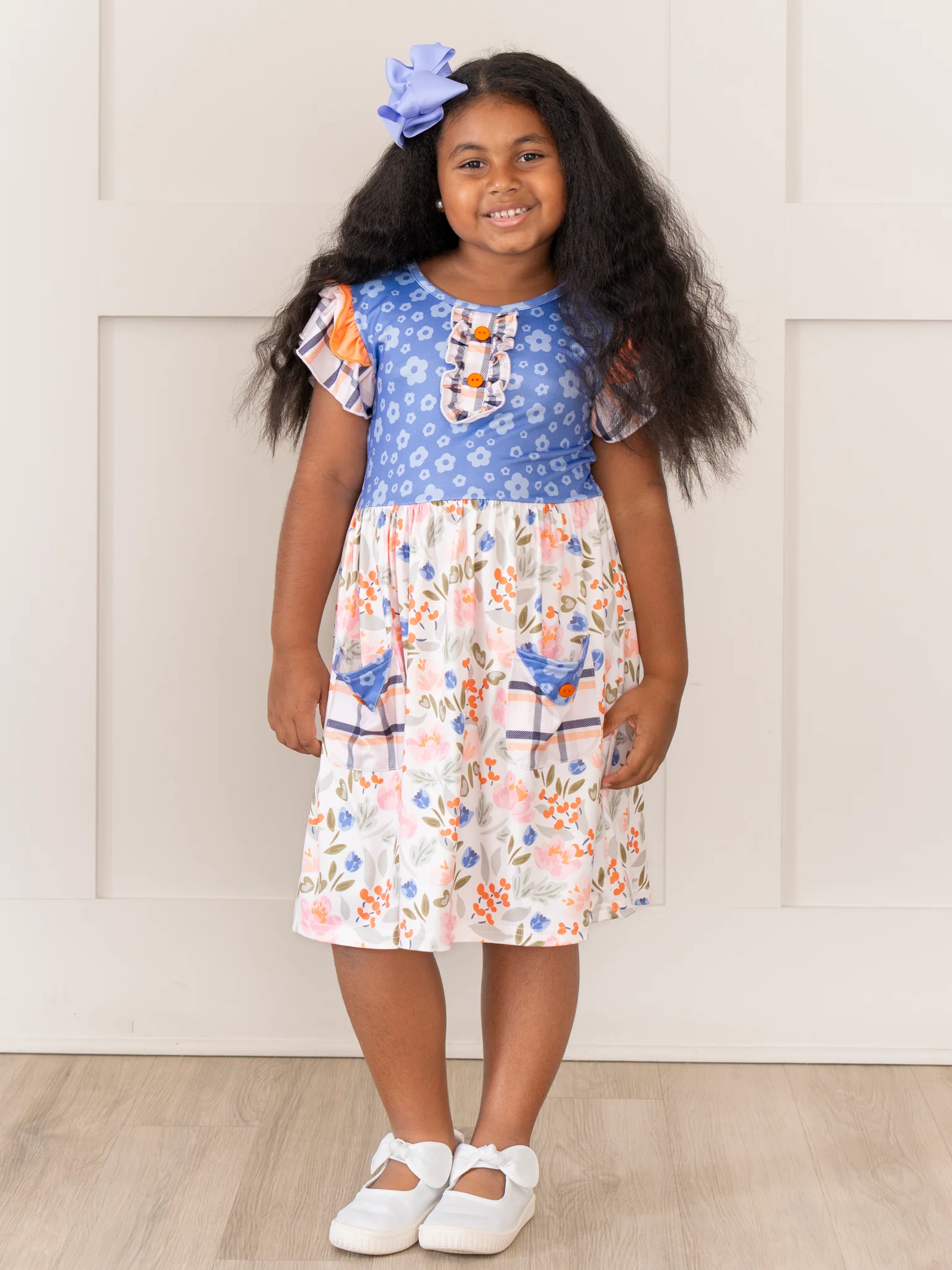 Harvest Moon Floral Dress - Image 5