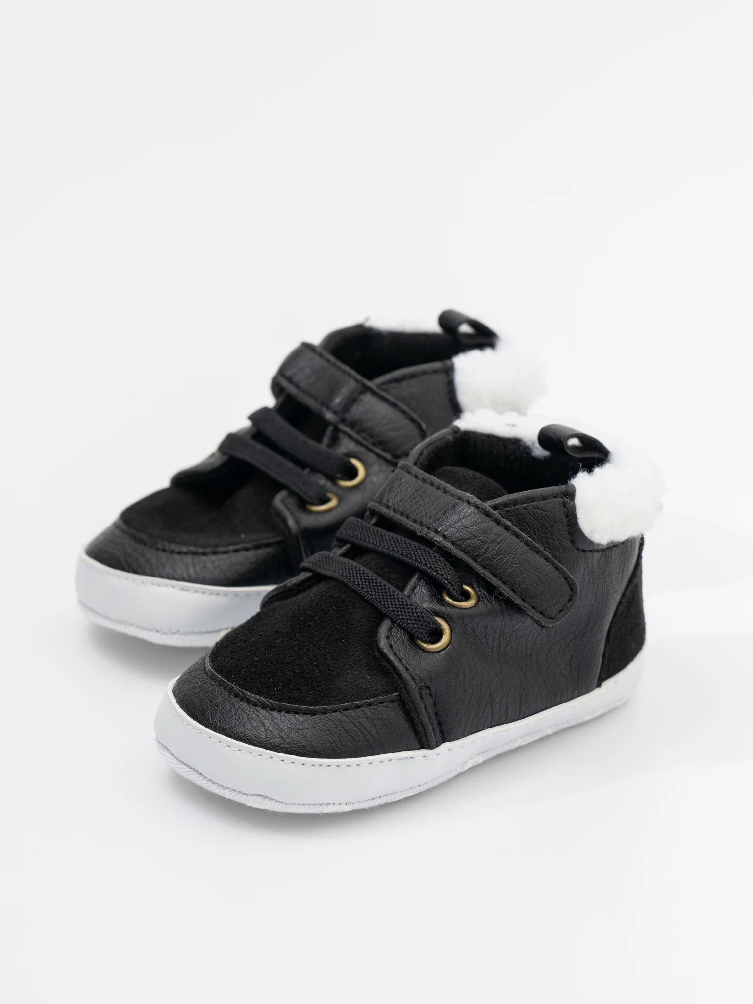 High Top Velcro Sneakers for Baby Boy - Image 3