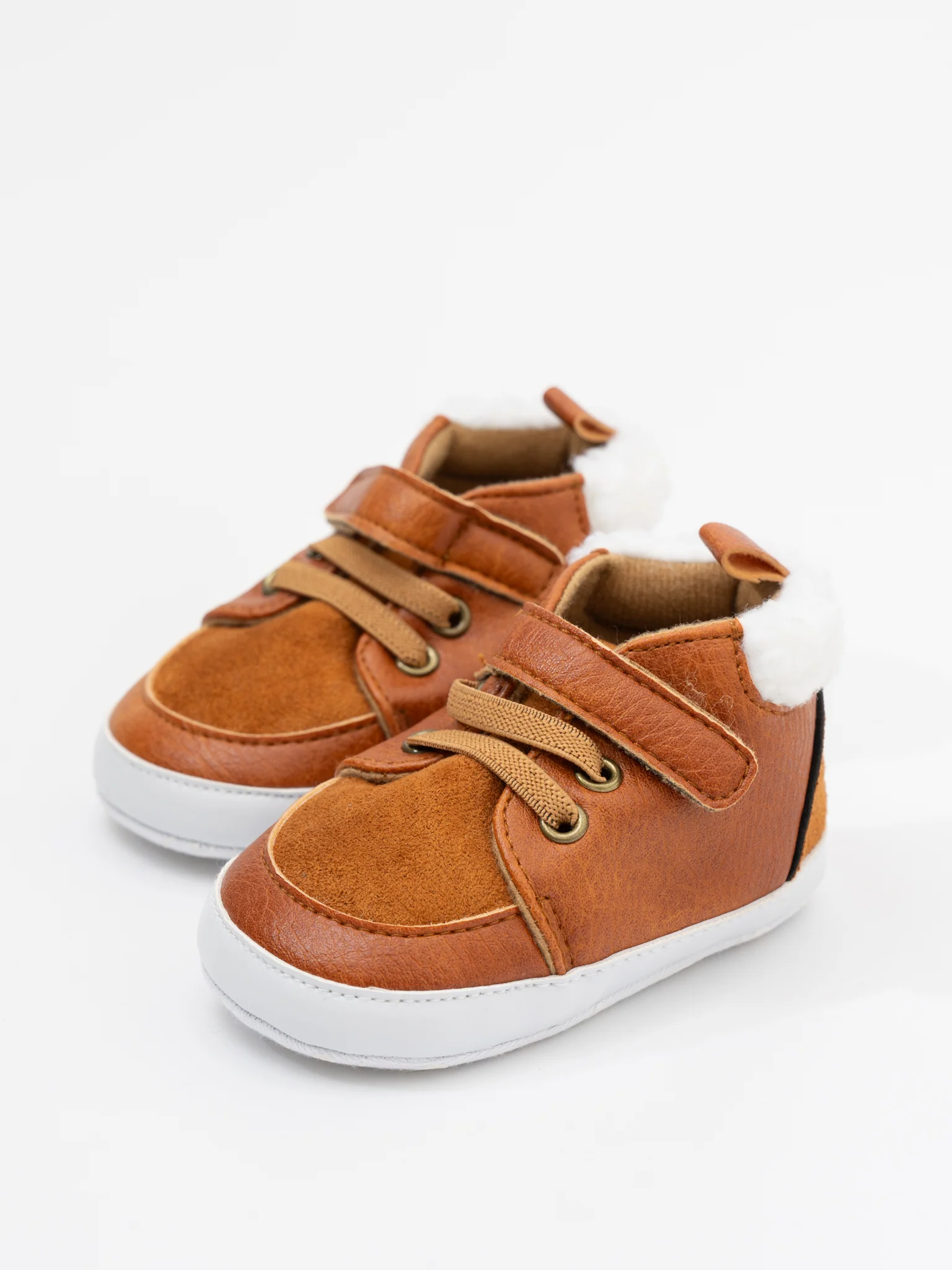 High Top Velcro Sneakers for Baby Boy - Image 4