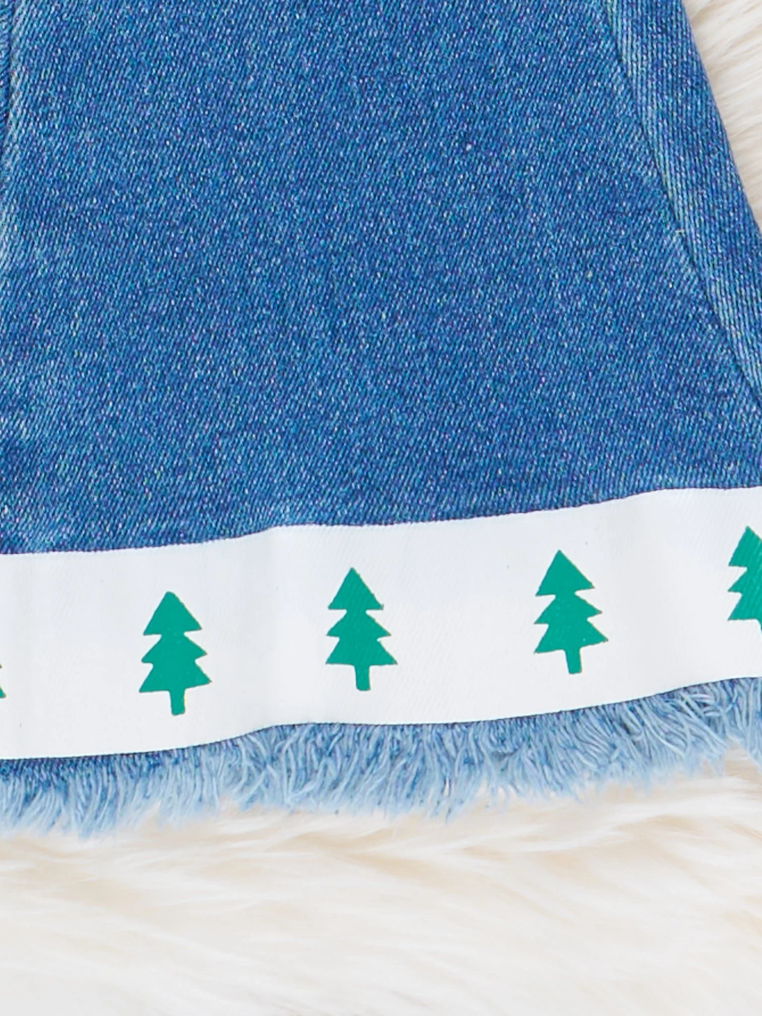 Holiday Drinks Denim Bell Bottoms Outfit - Image 4