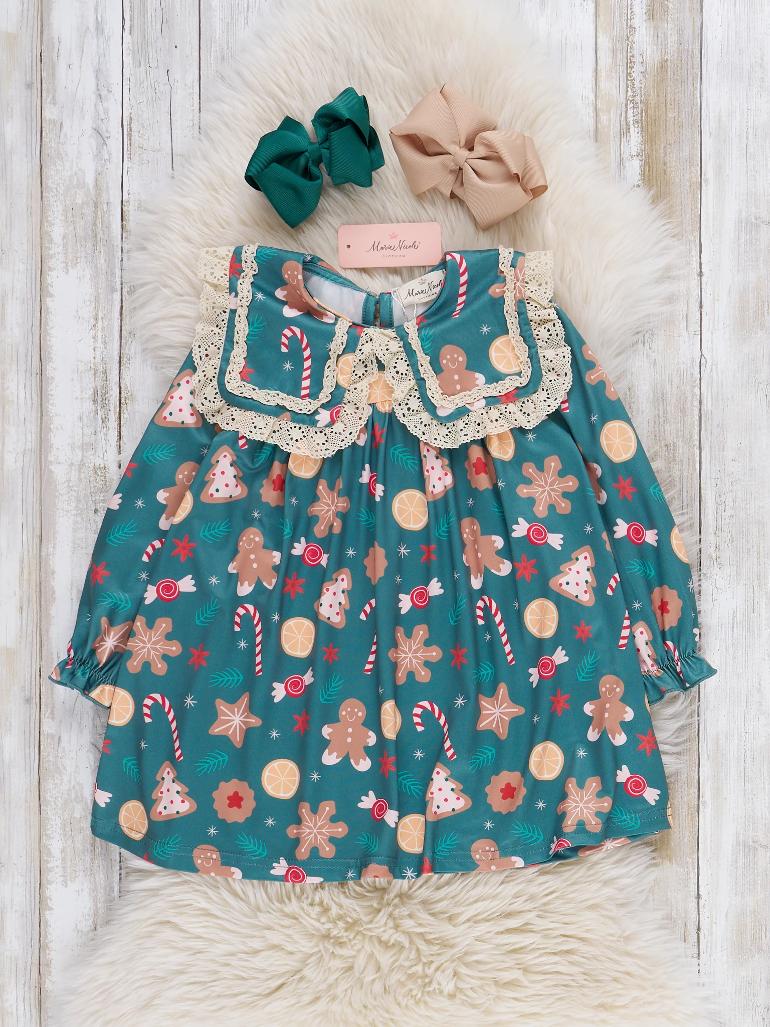 Holiday Sweet Dreams Lace Dress