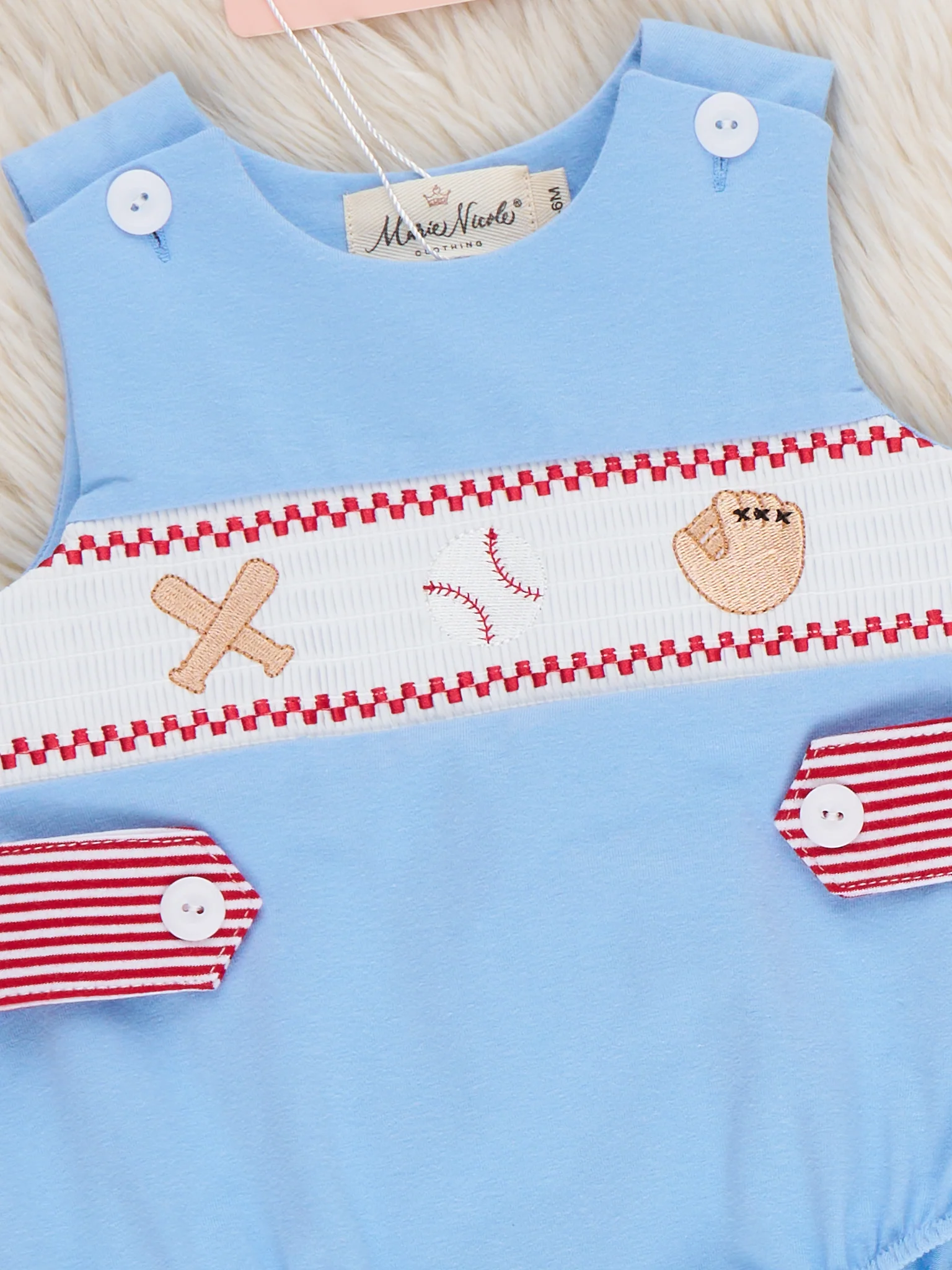 Home Run Batter Smocked Johnny - Image 2