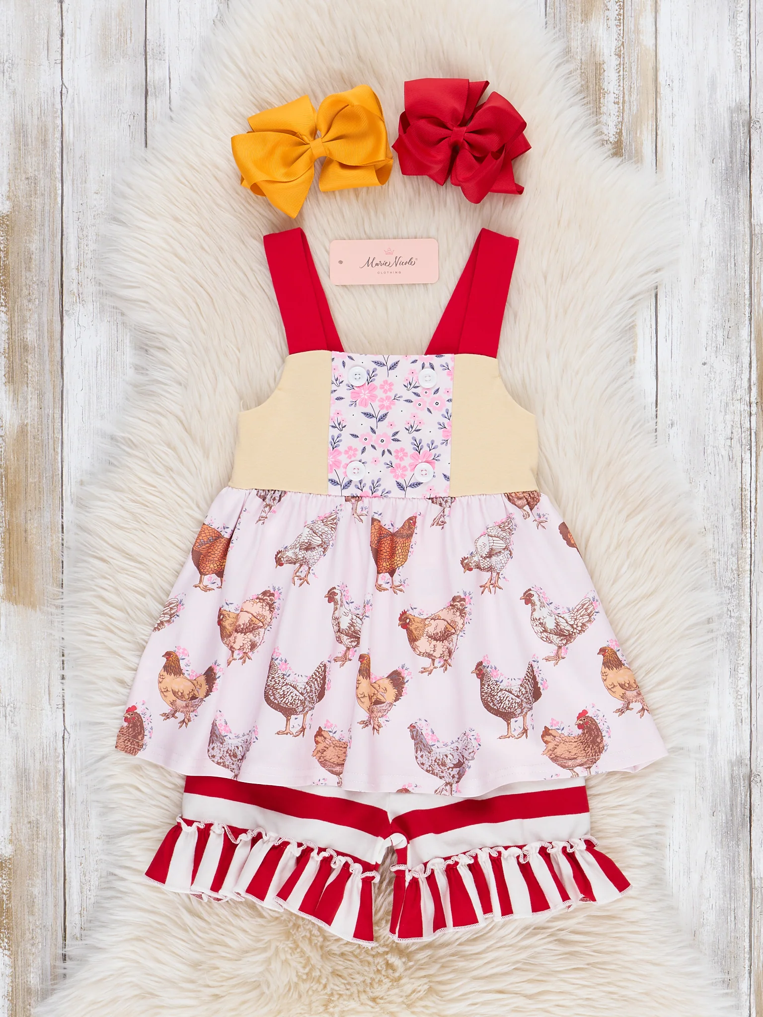 Home to Roost Ruffle Outfit