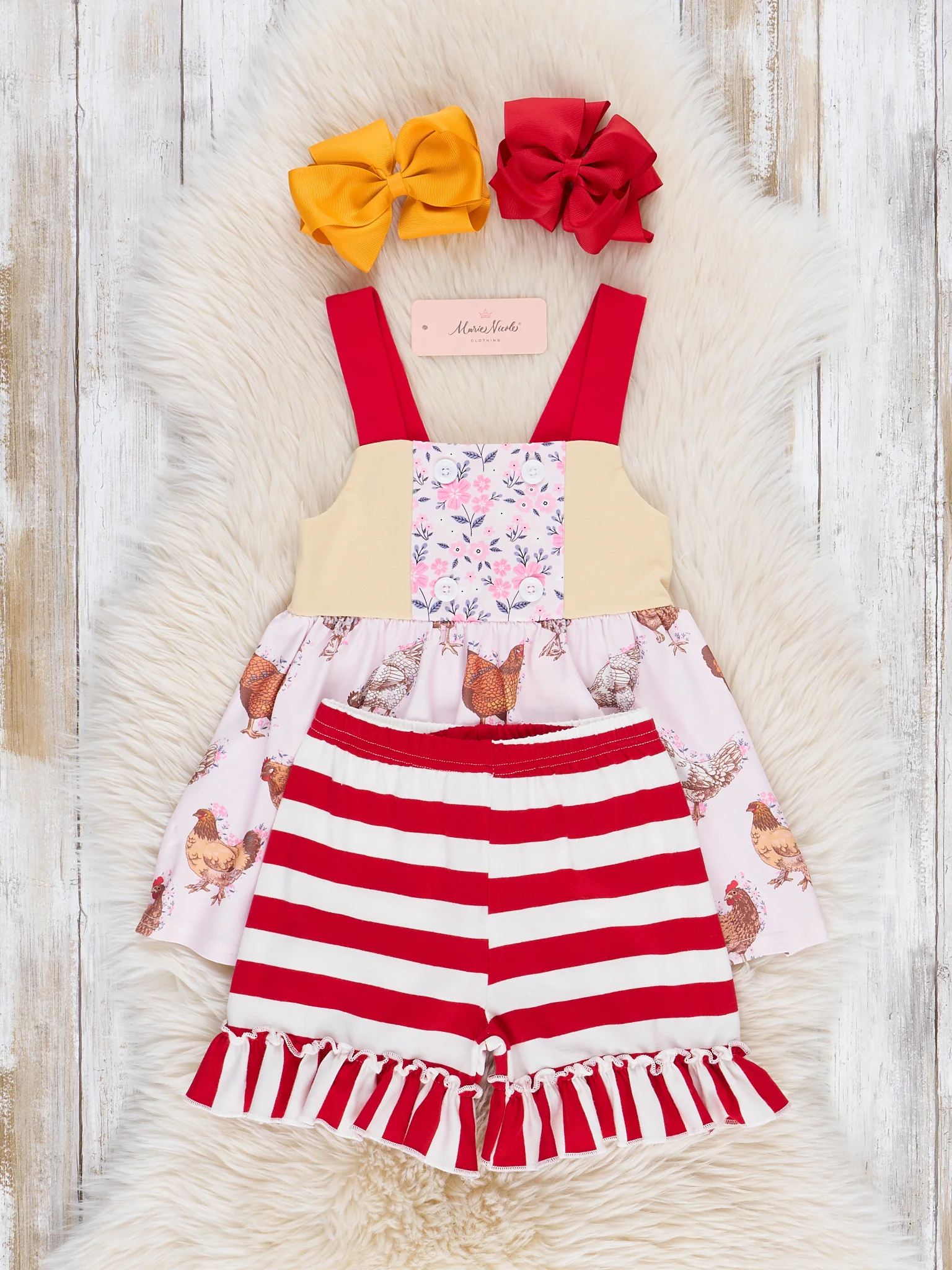 Home to Roost Ruffle Outfit - Image 2