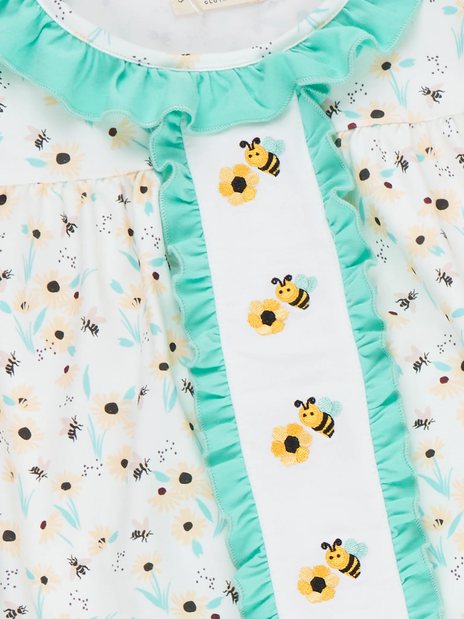 Honey Meadow Embroidered Ruffle Outfit - Image 3