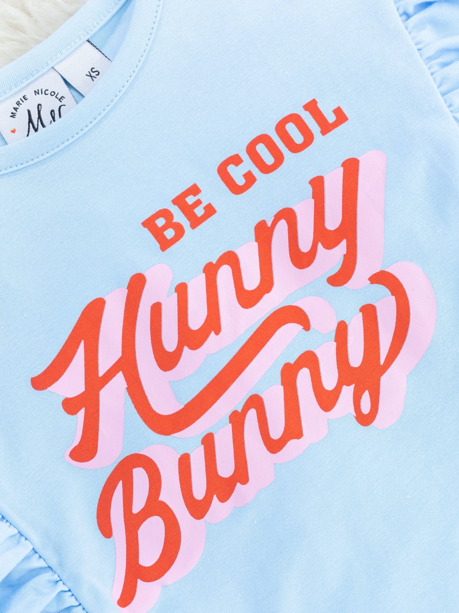 "Hunny Bunny" Bright Floral Bell Bottoms - Image 3