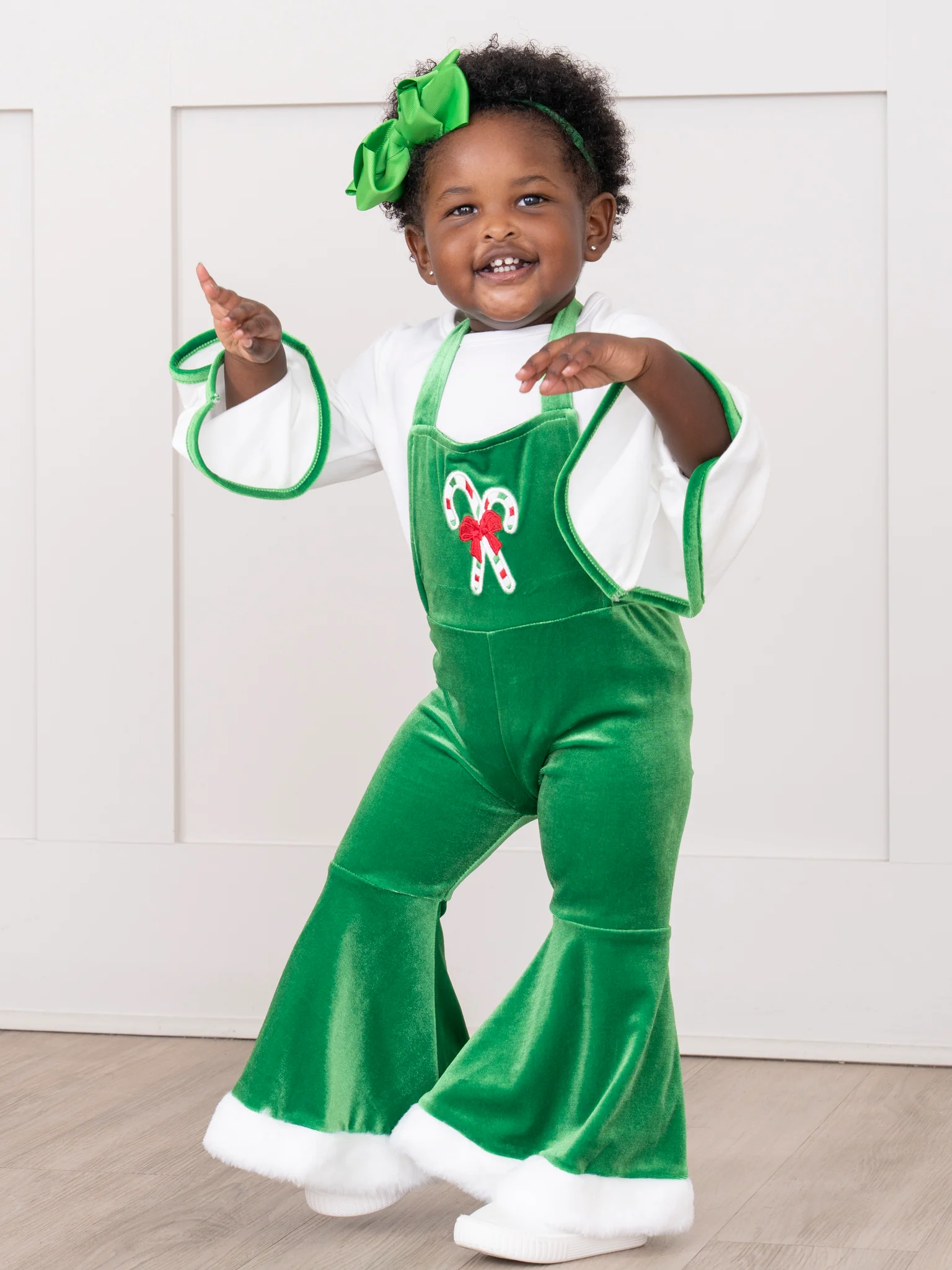 Jolly Candy Velvet Bell Bottom Outfit - Image 7