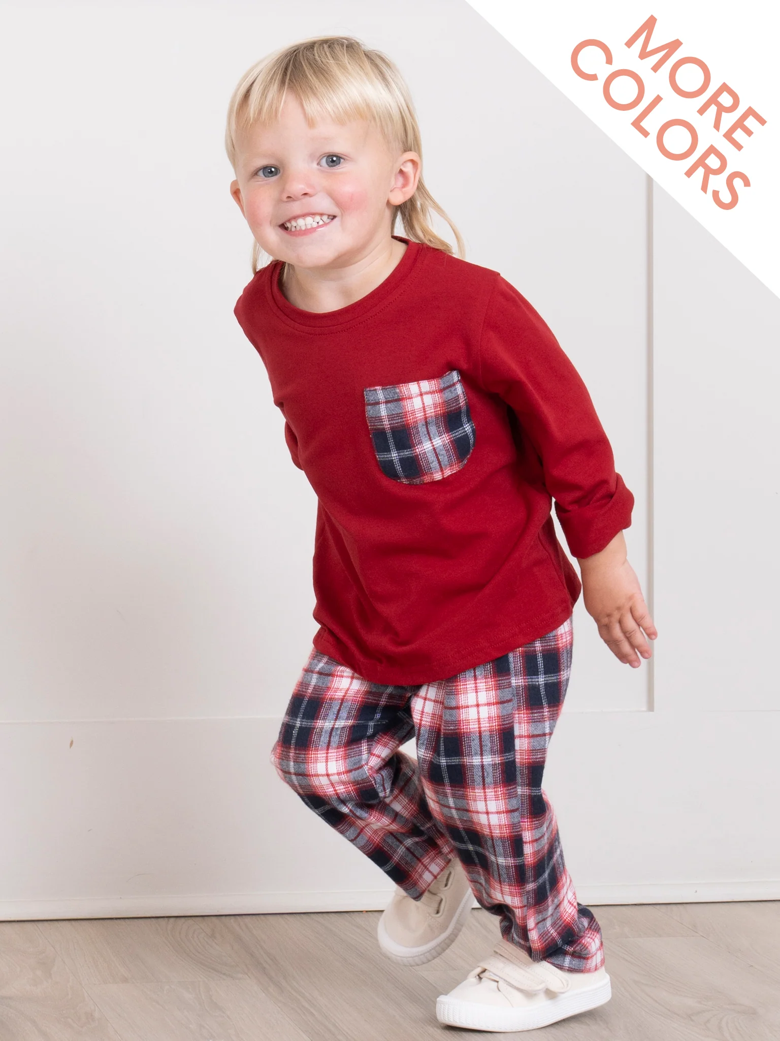 Joyous Plaid Pocket Outfit