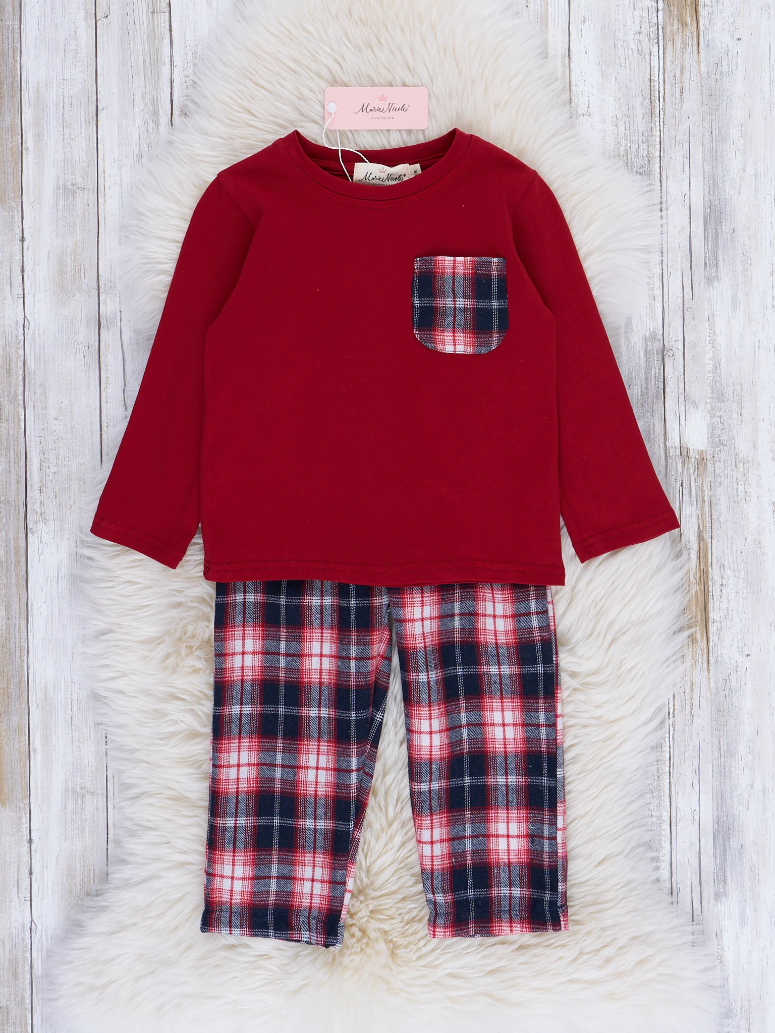 Joyous Plaid Pocket Outfit - Image 4