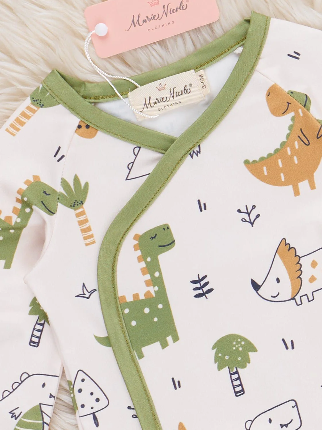 Jurassic Jammies Onesie Onesie - Image 2