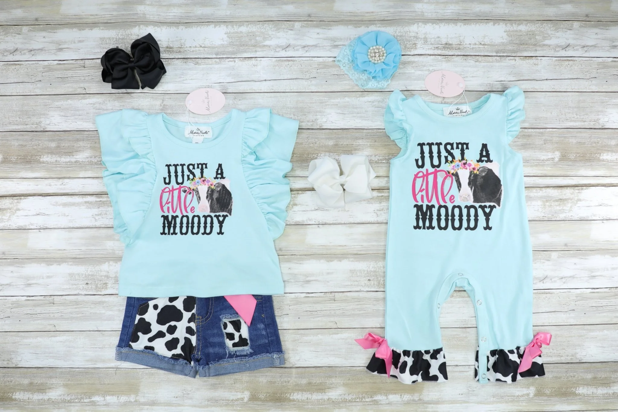 Just A Little Moody Ruffle Romper - Image 2