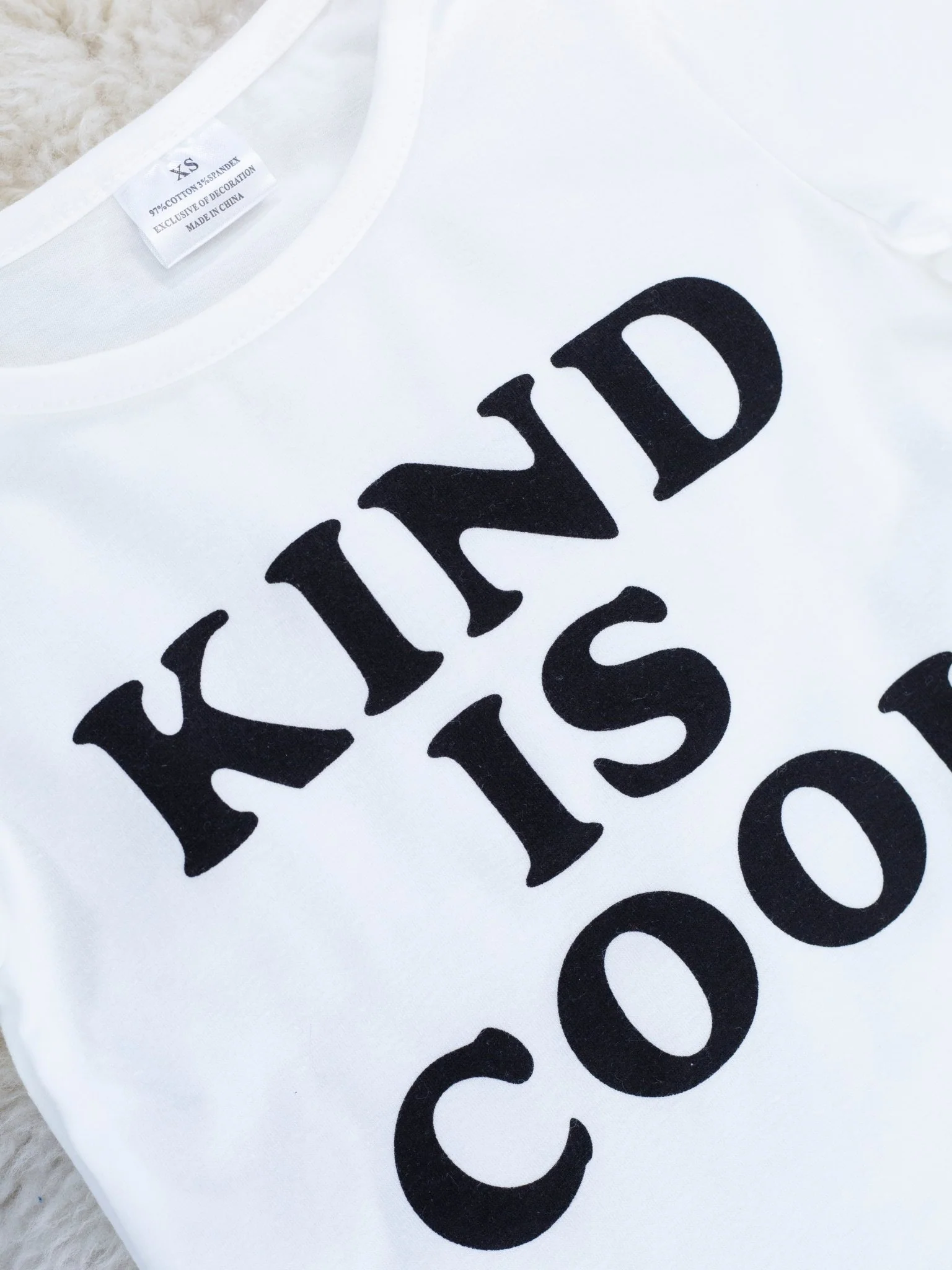 "Kind Is Cool" Boho Bell Bottom Outfit - Image 3