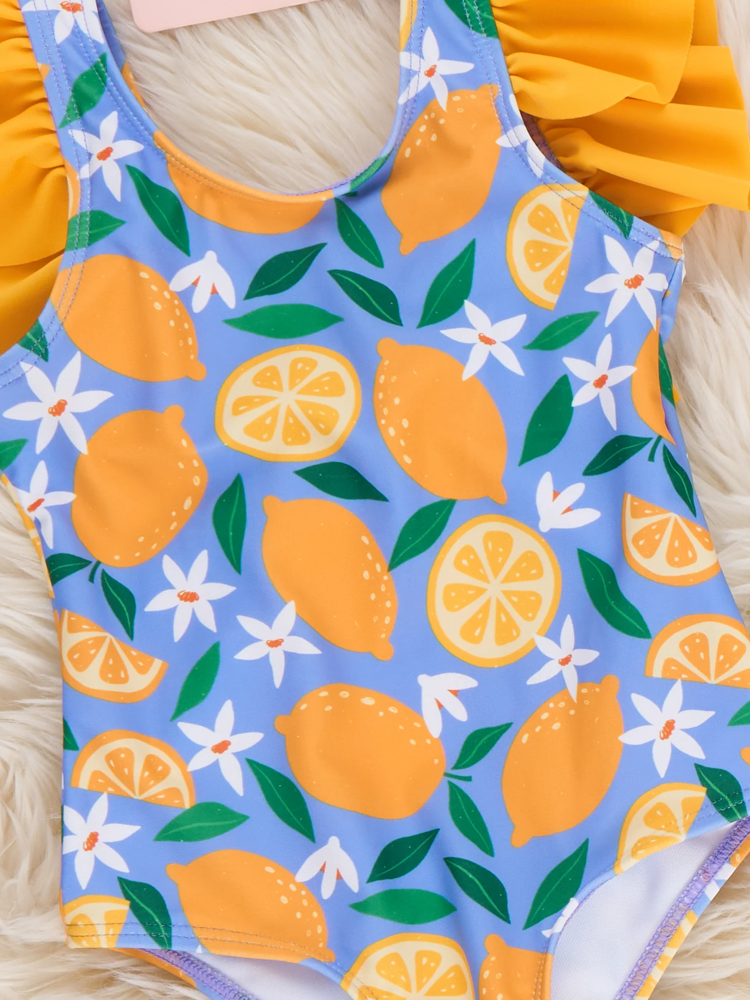 Lemon Grove Ruffle Swimsuit - Image 4
