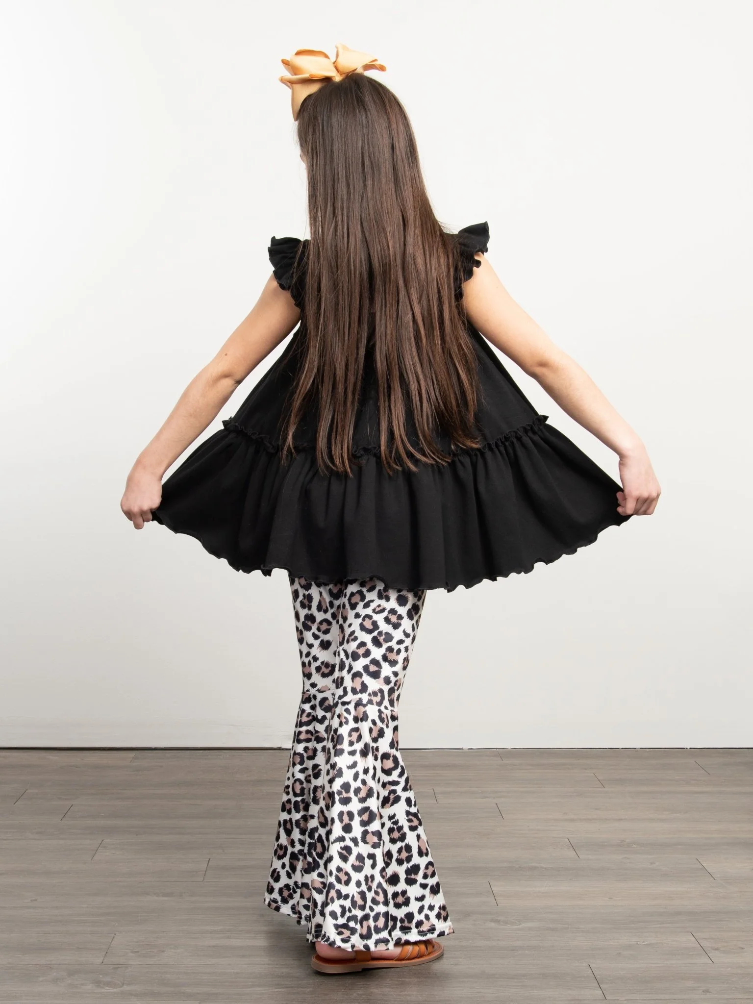 Leopard Bell Bottoms - Image 3
