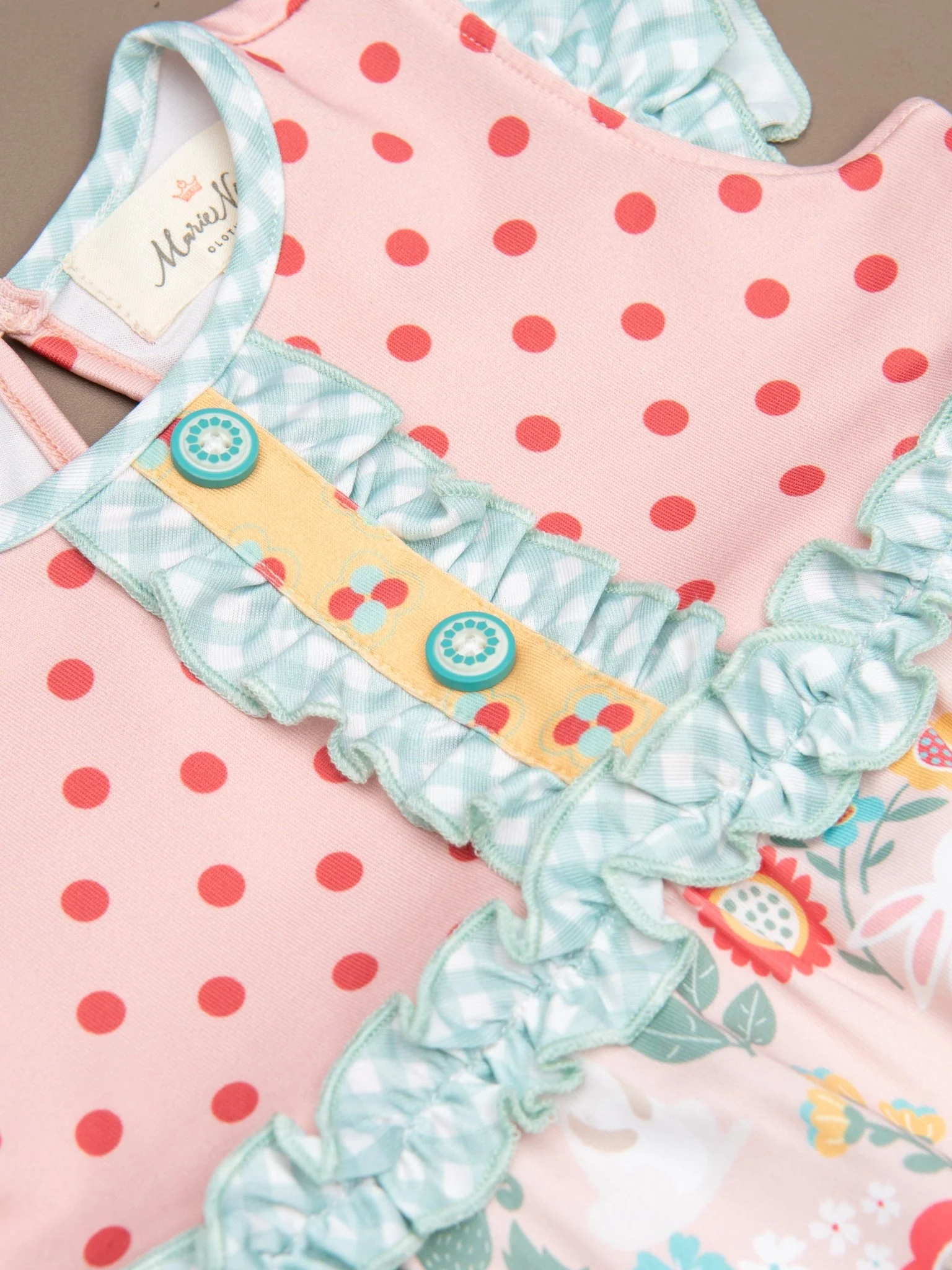 Lilly Belle Cottontail Knot Gown W/ Headband - Image 3