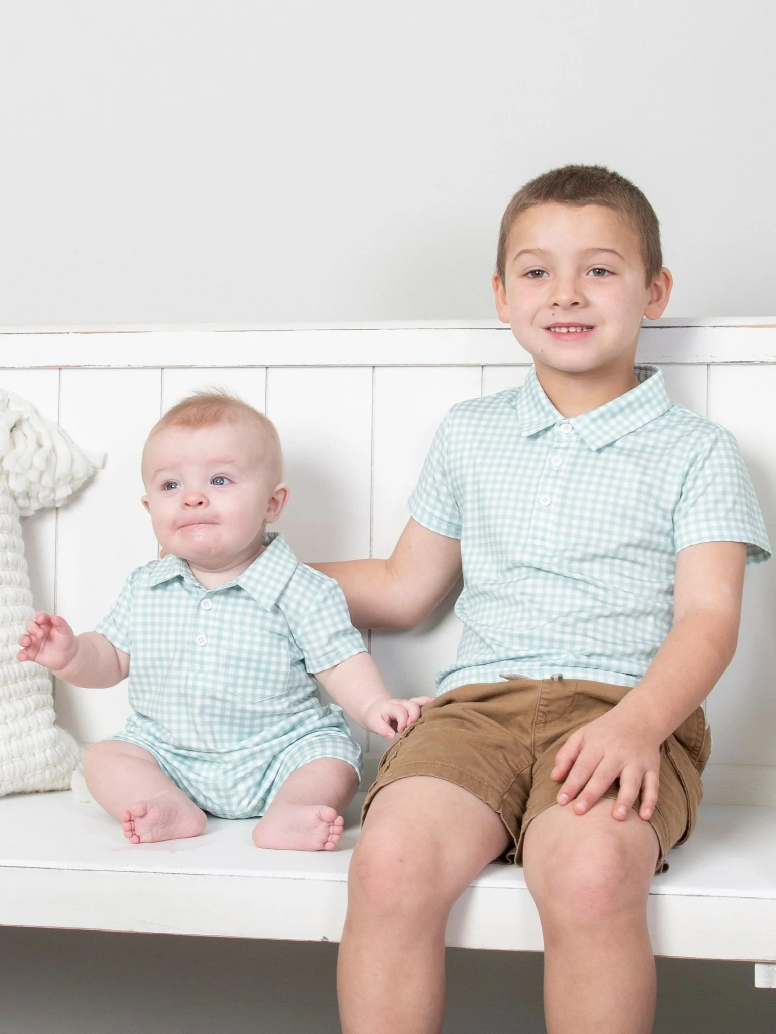 Lilly Belle Cottontail Polo Romper - Image 3