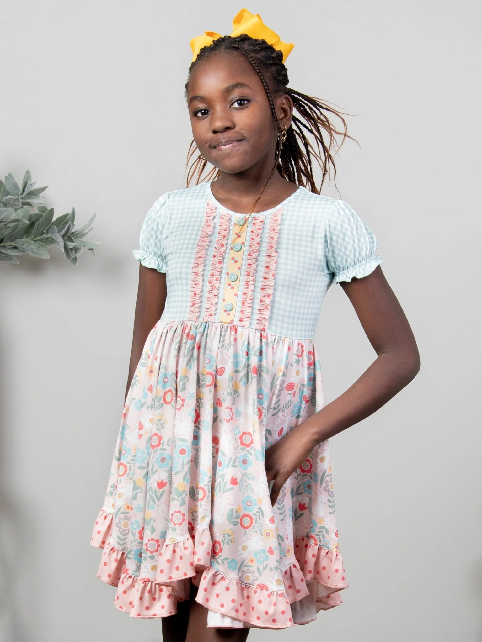 Lilly Belle Cottontail Ruffle Dress - Image 3