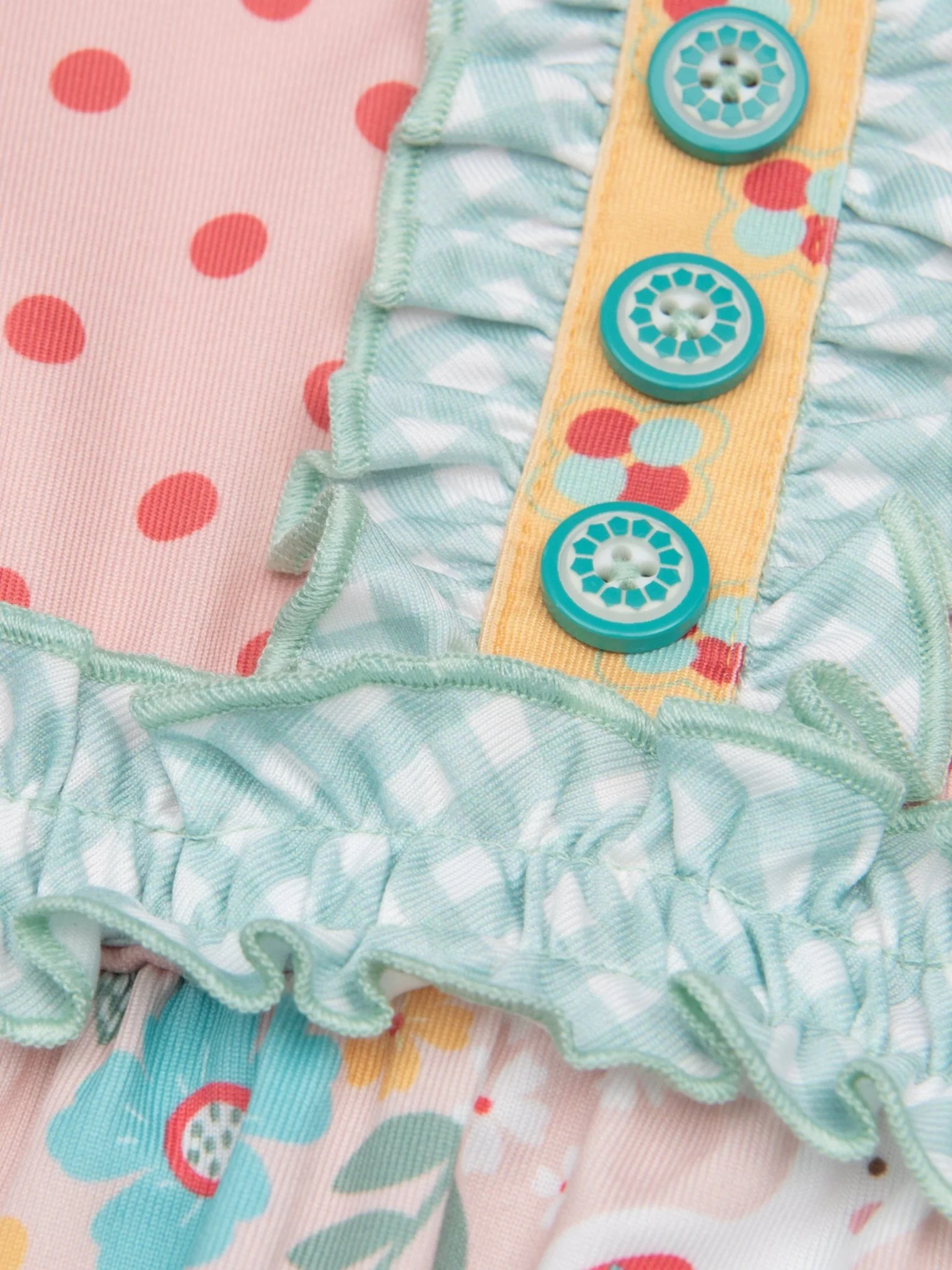 Lilly Belle Cottontail Ruffle Romper - Image 4