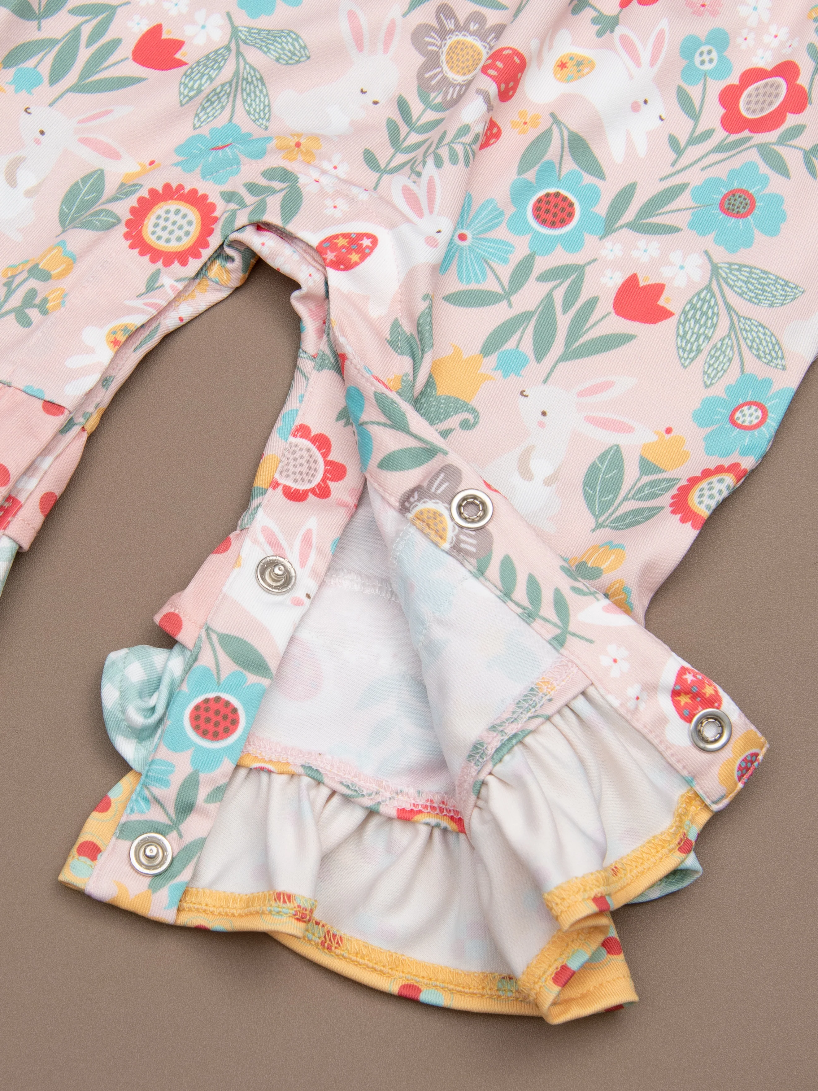 Lilly Belle Cottontail Ruffle Romper - Image 6