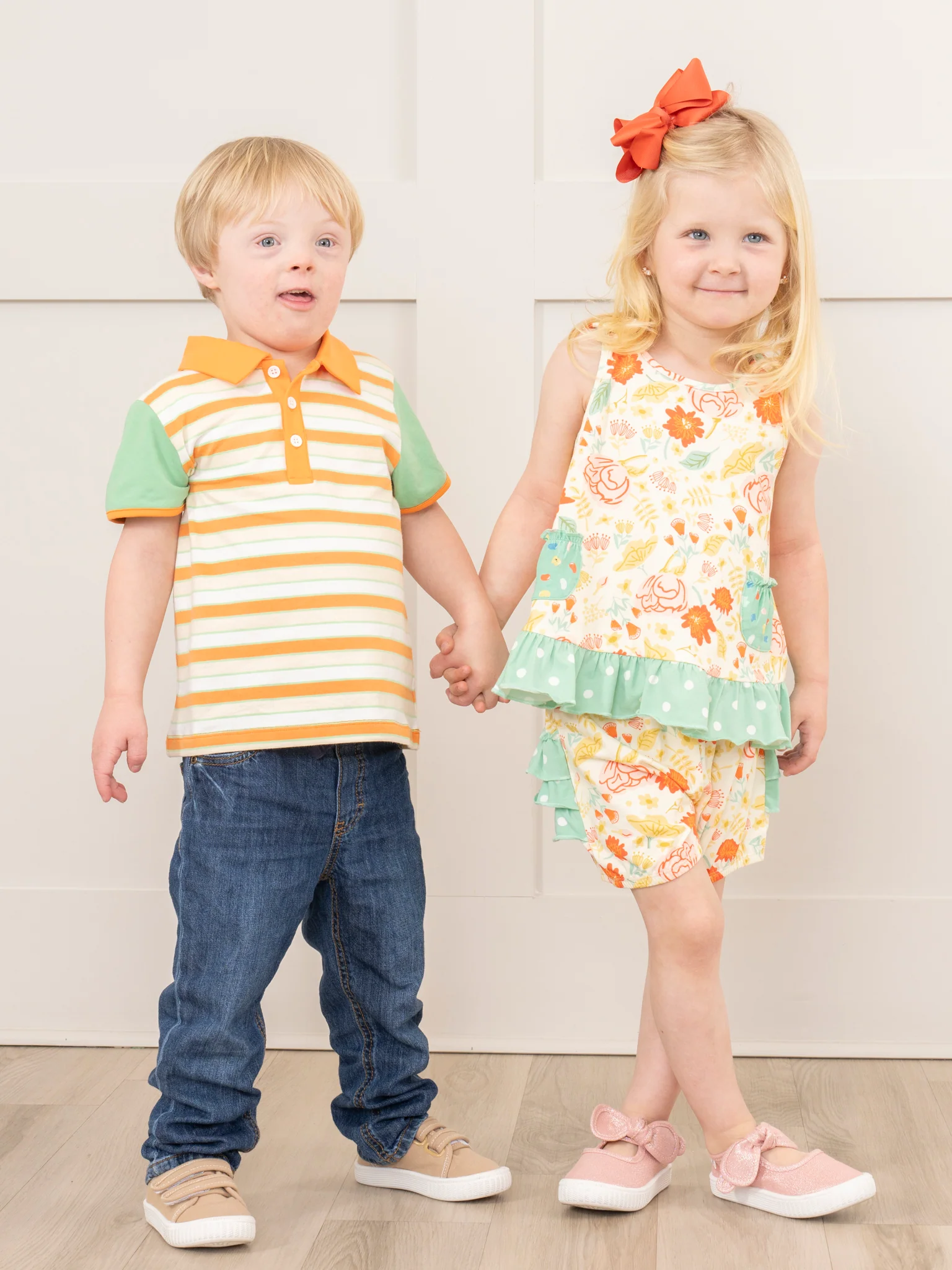 Lottie Dots Cross-Back Bloomers Outfit - Image 16
