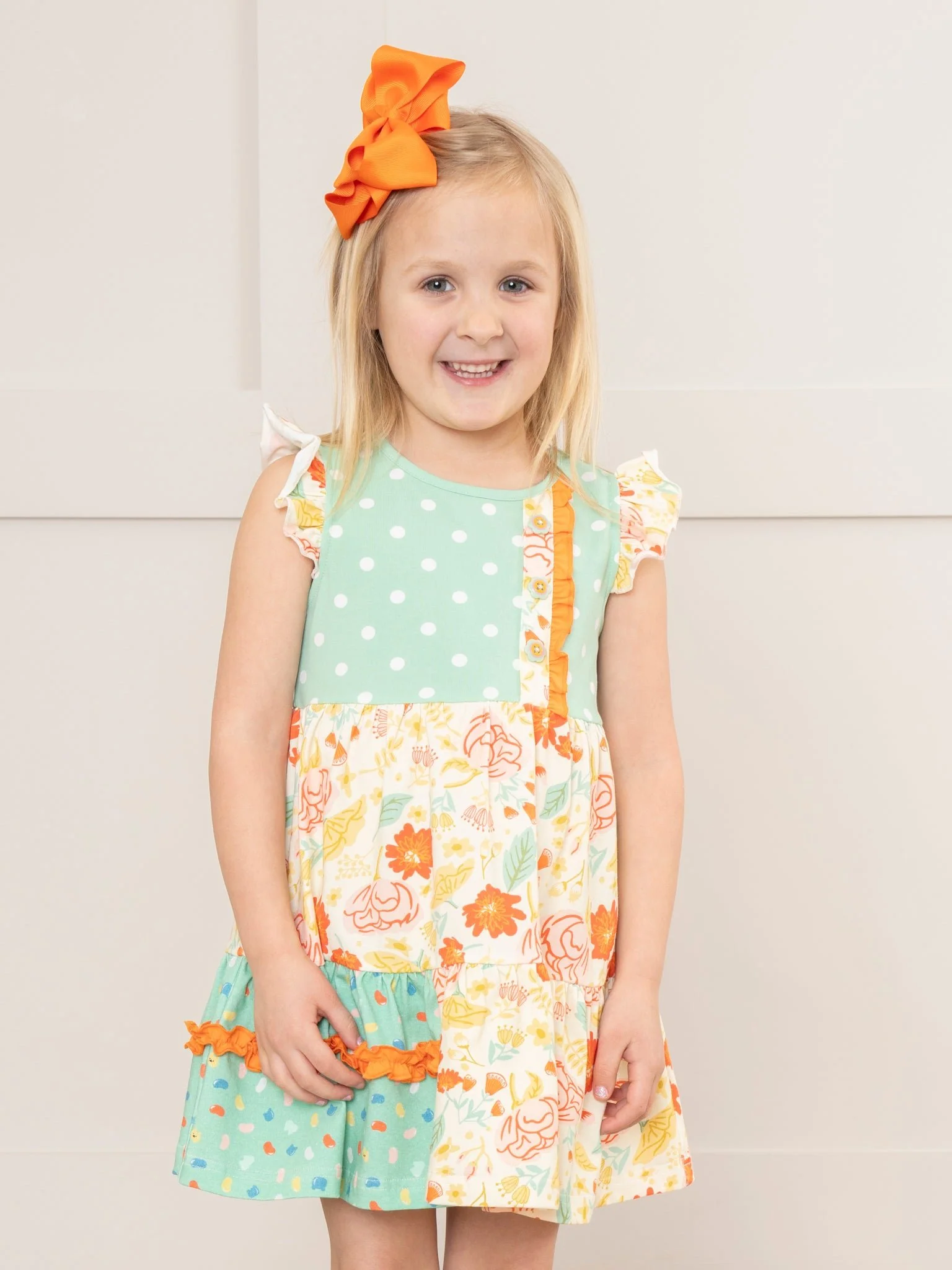 Lottie Dots Prairie Ruffle Dress - Image 7