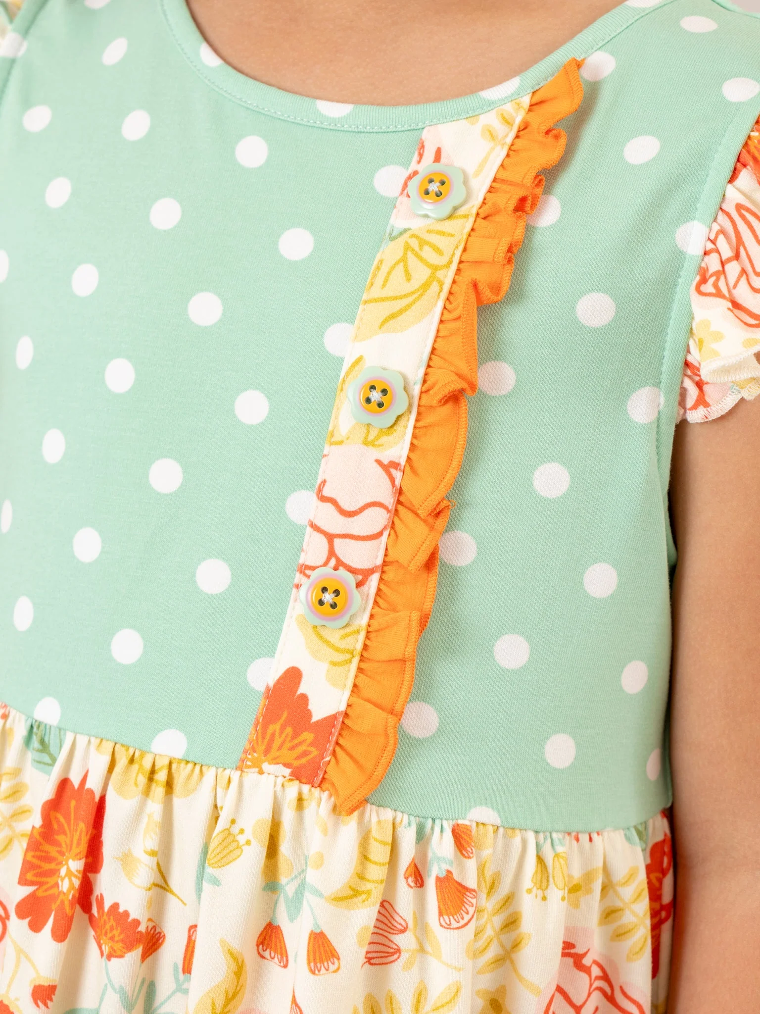 Lottie Dots Prairie Ruffle Dress - Image 8