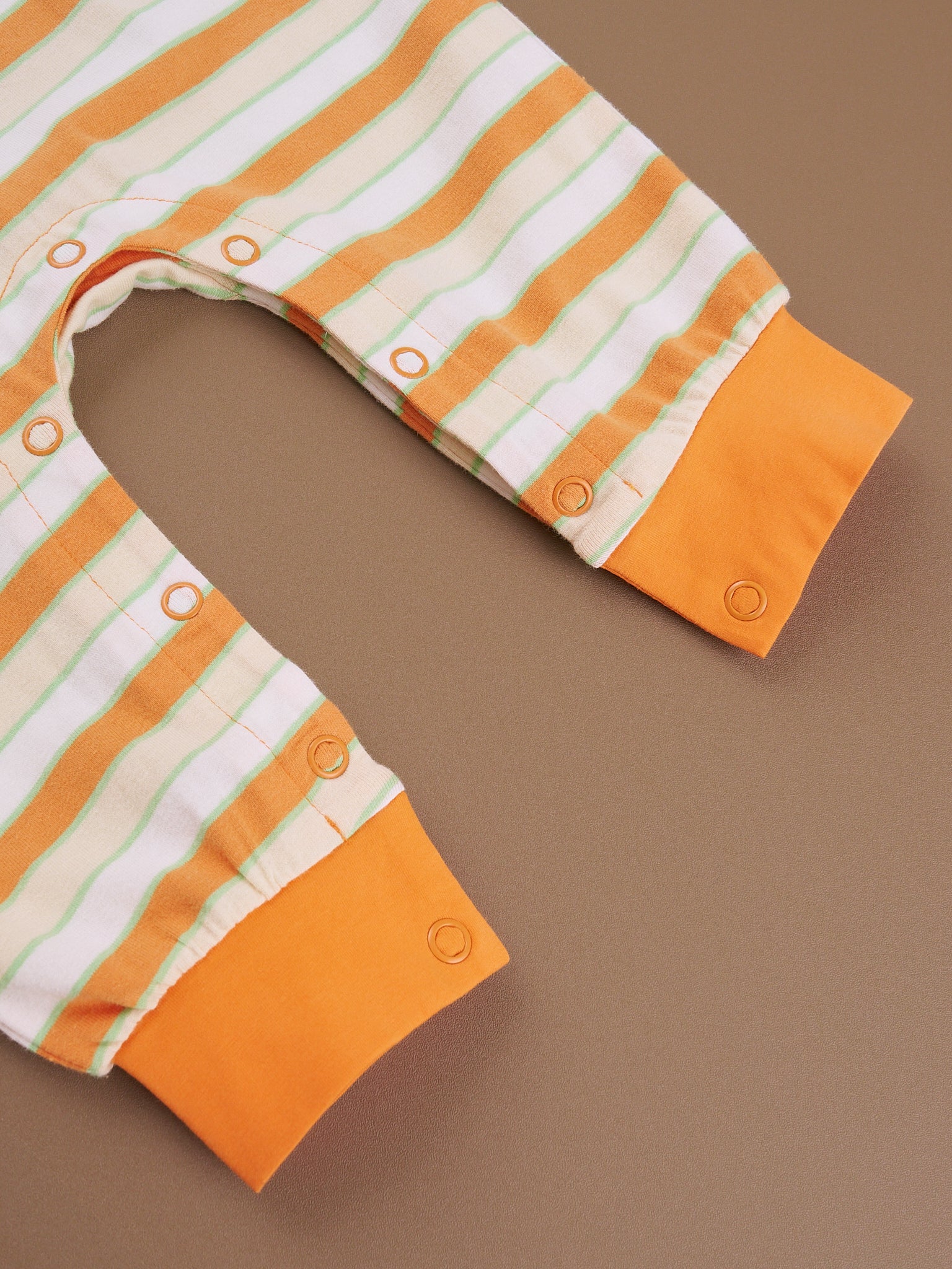 Lottie Dots Striped Polo Romper - Image 3