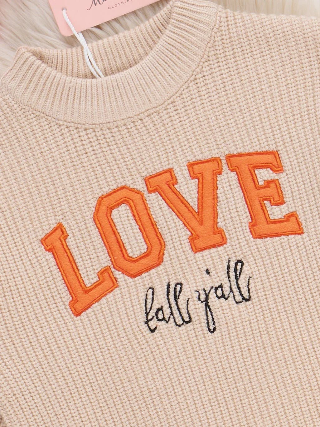 "Love Fall Y'all" Sweater & Bell Bottom Outfit - Image 3