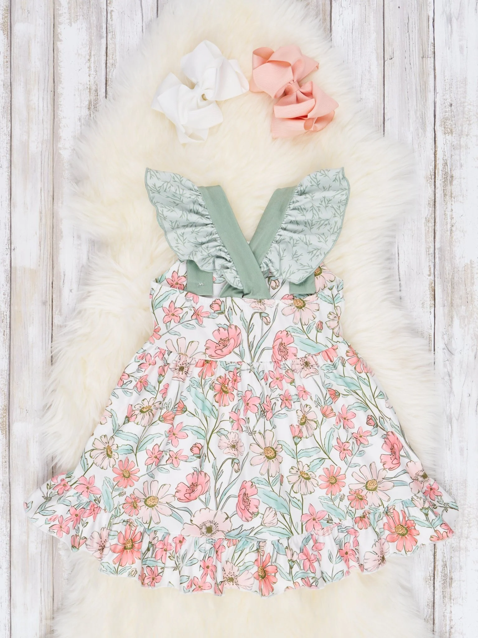 "Love My Aunt" Ruffle Dress - Image 2