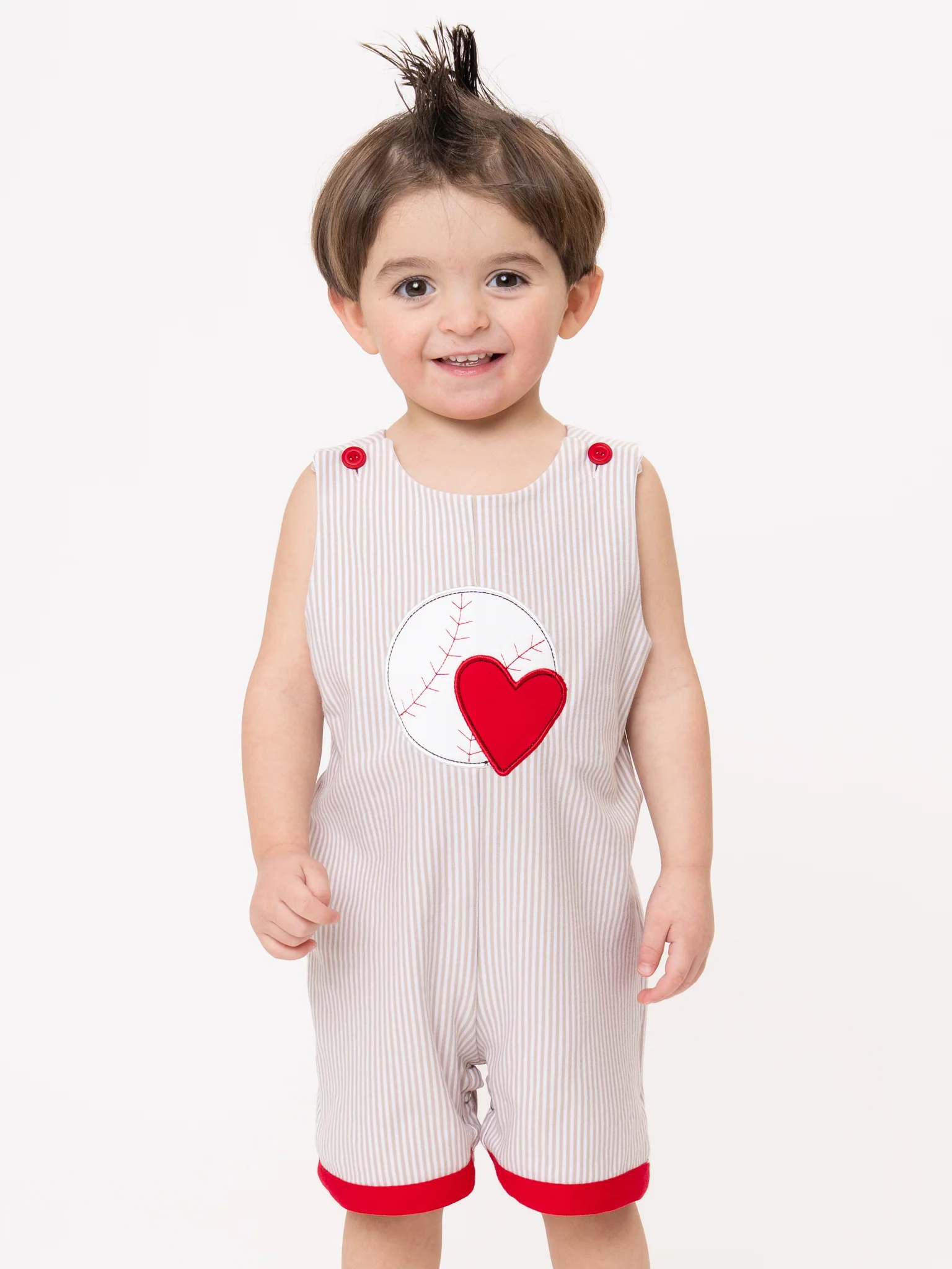 Love the Game Embroidered Cotton Johnny
