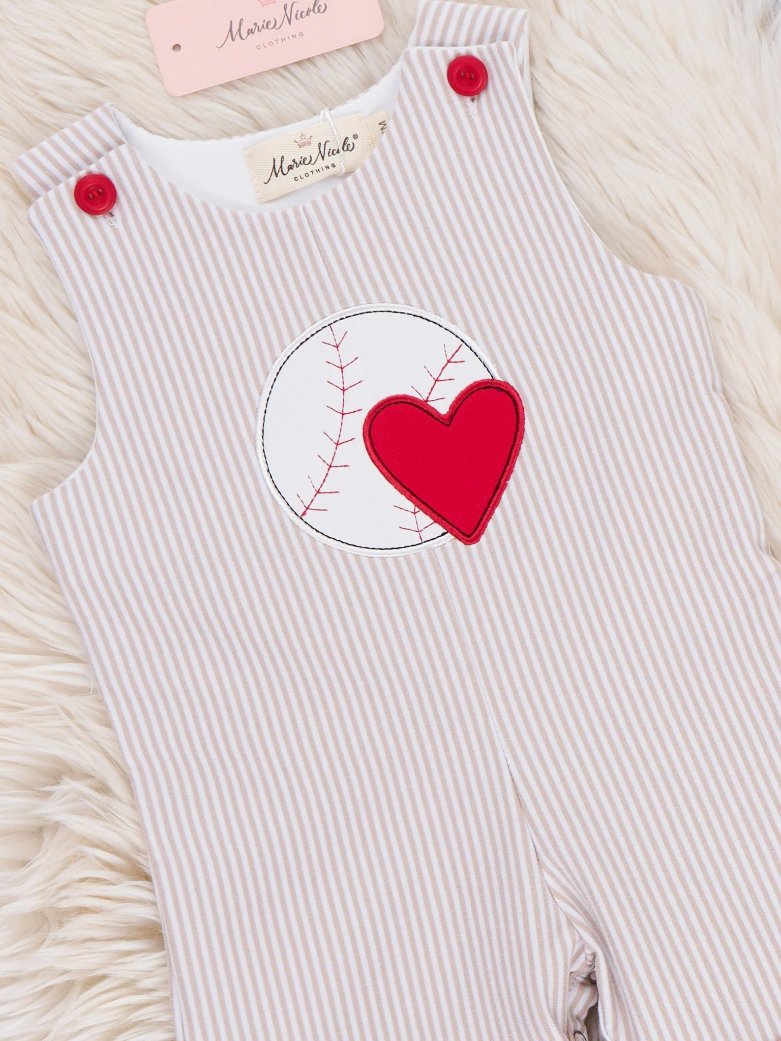 Love the Game Embroidered Cotton Johnny - Image 3