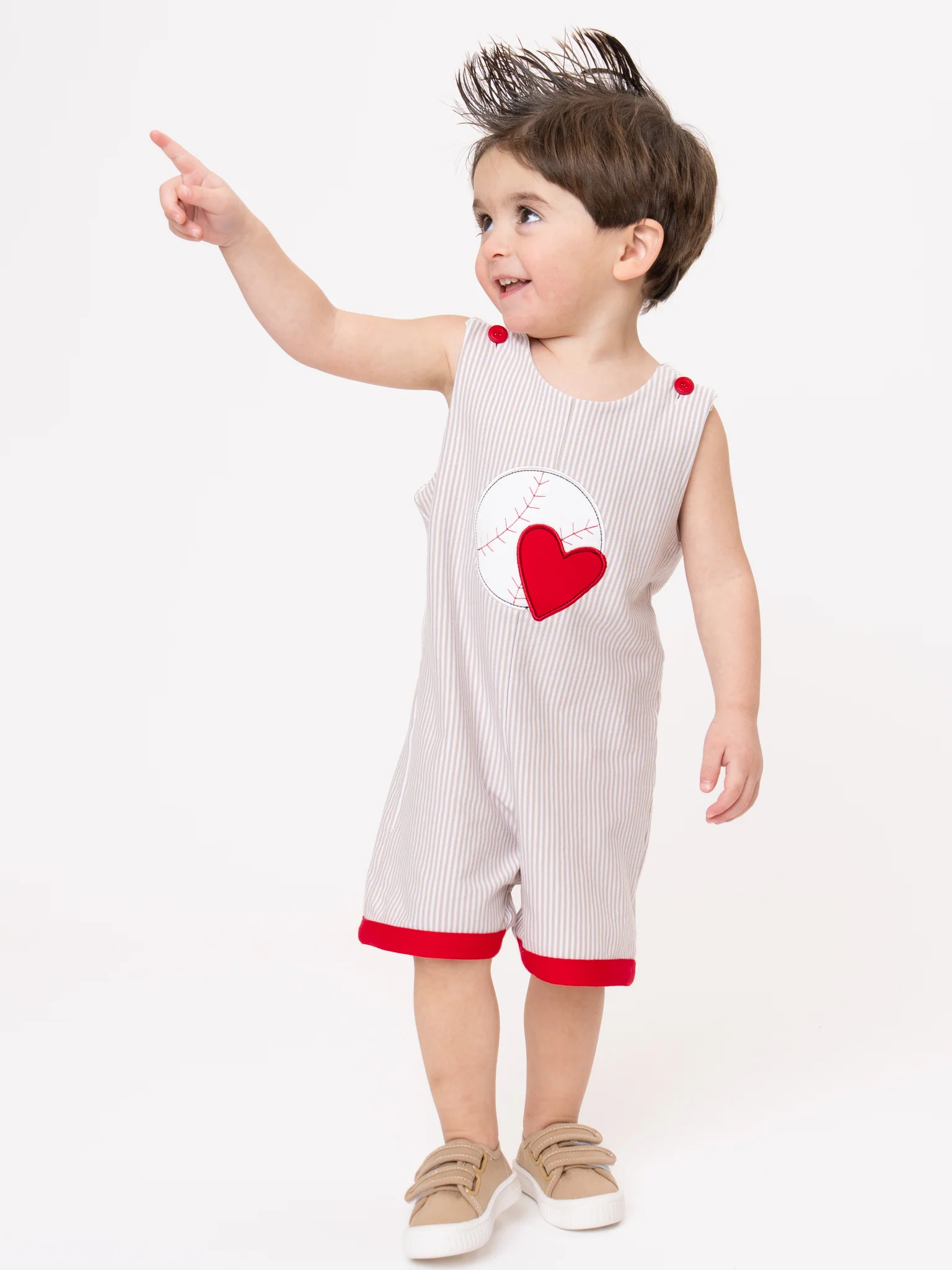 Love the Game Embroidered Cotton Johnny - Image 5