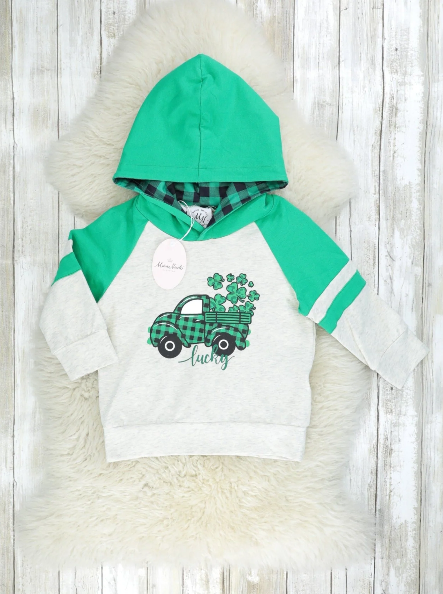Lucky Clover Truck Hoodie - Image 2