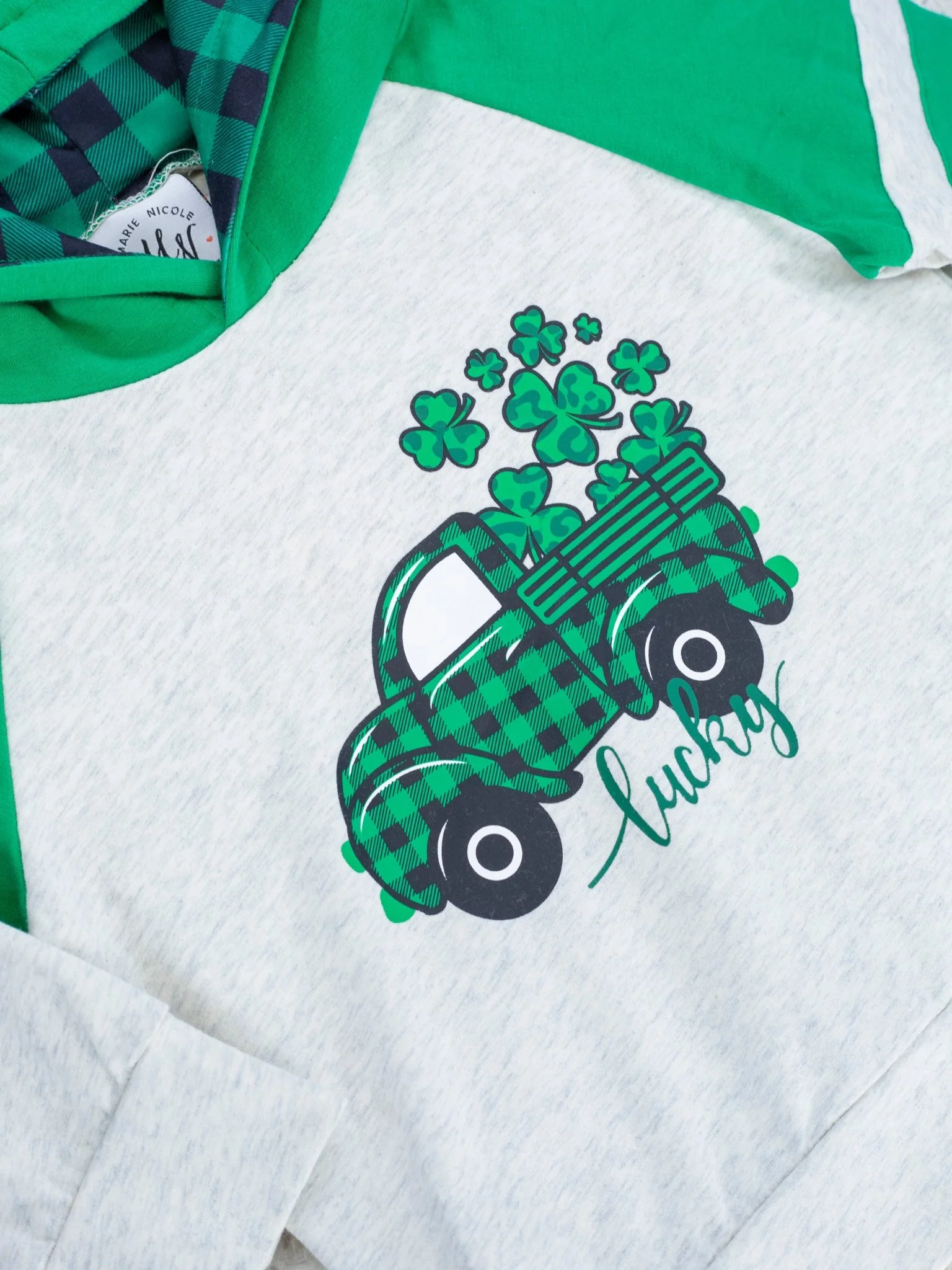 Lucky Clover Truck Hoodie - Image 3