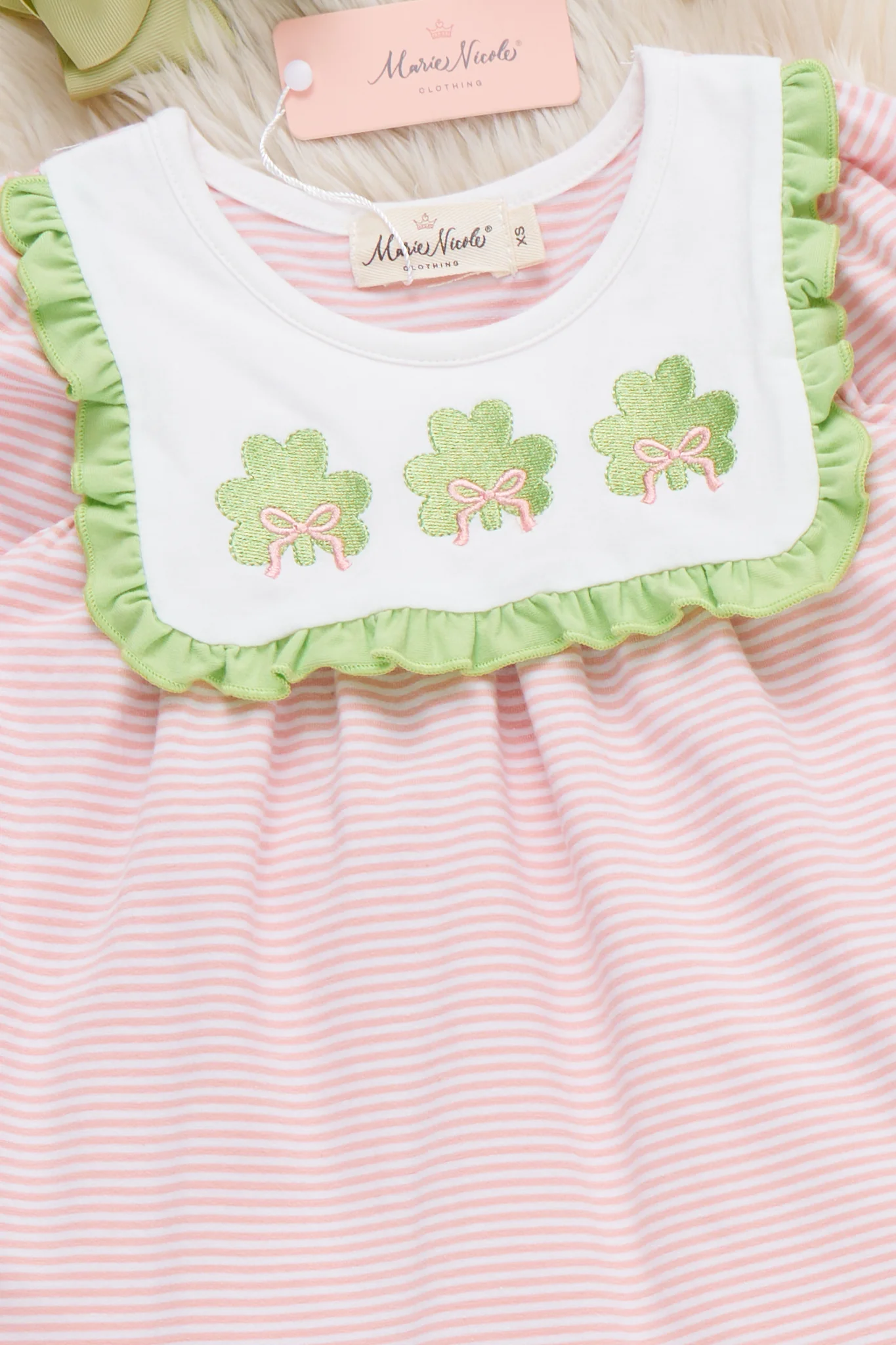 Lucky Lane Embroidered Ruffle Outfit - Image 3