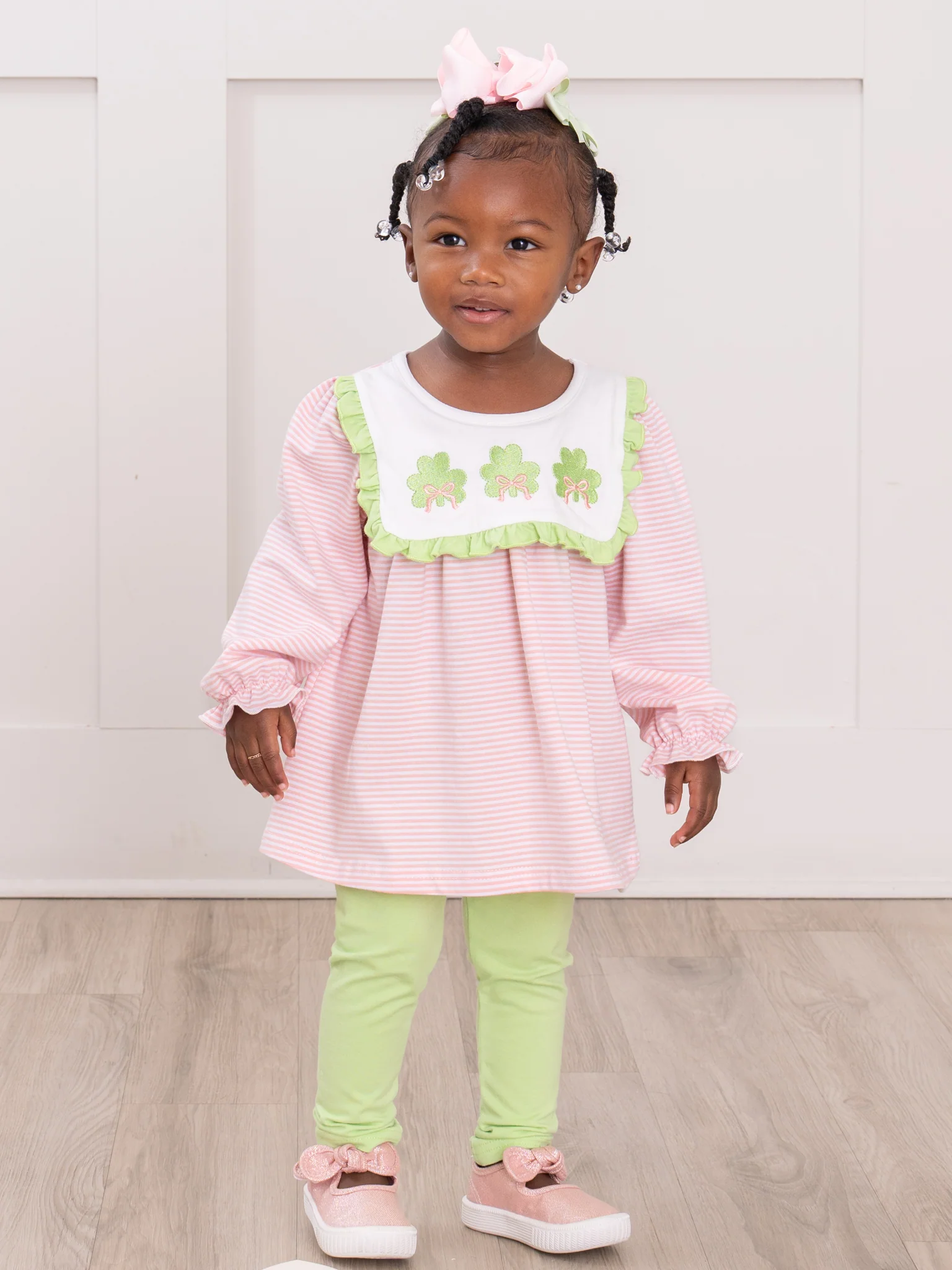 Lucky Lane Embroidered Ruffle Outfit - Image 5