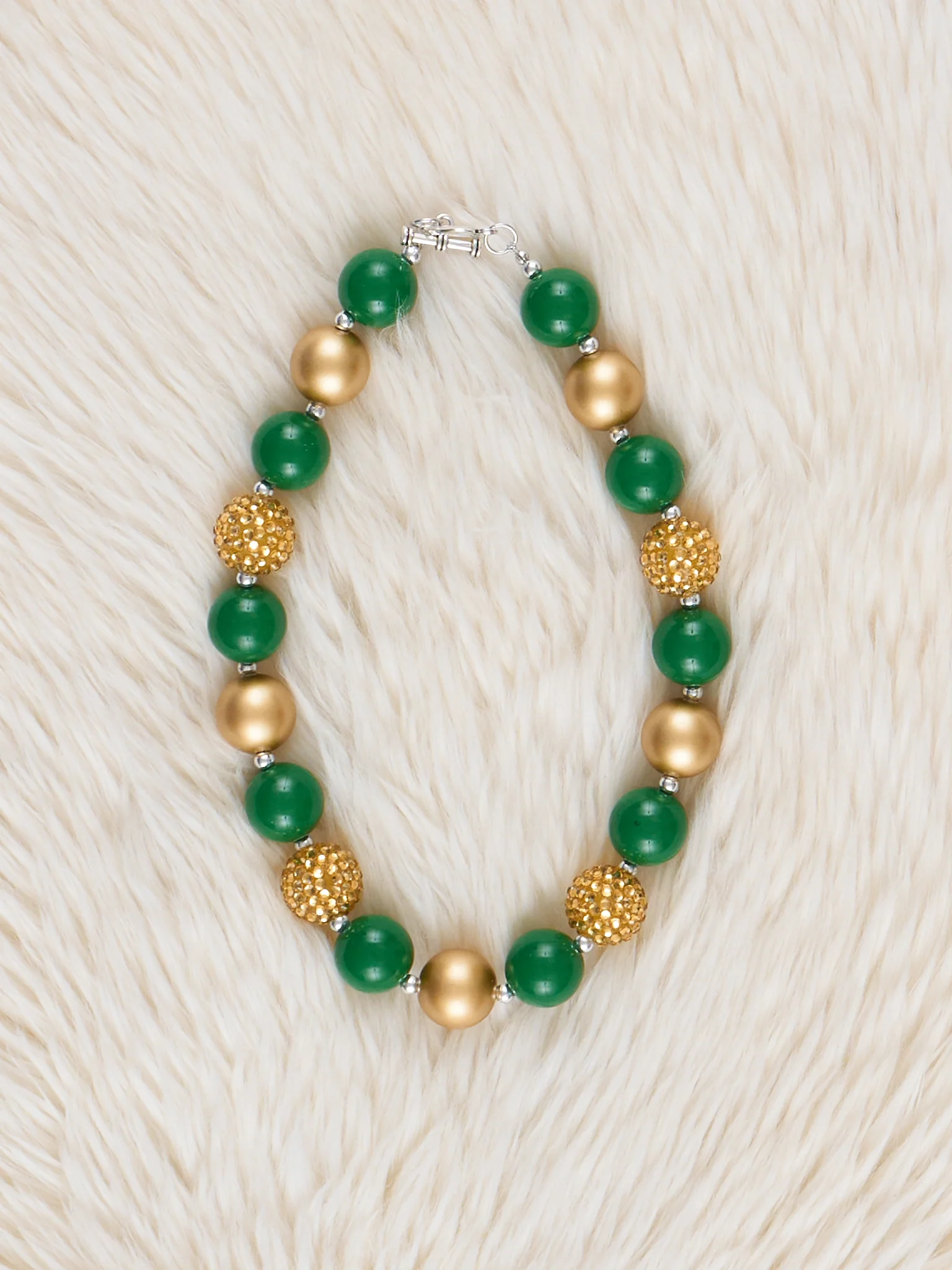 Lucky Sparkles Bubblegum Necklace