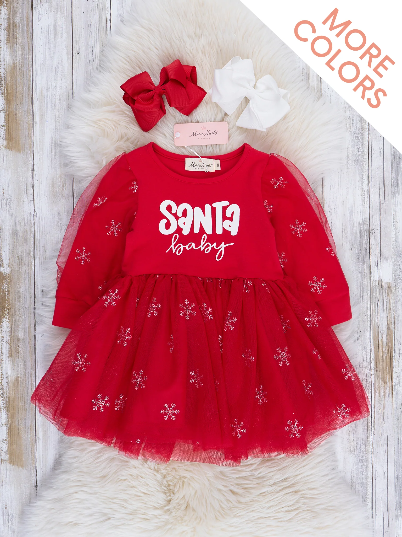 Magical Snowflakes Tulle Dress