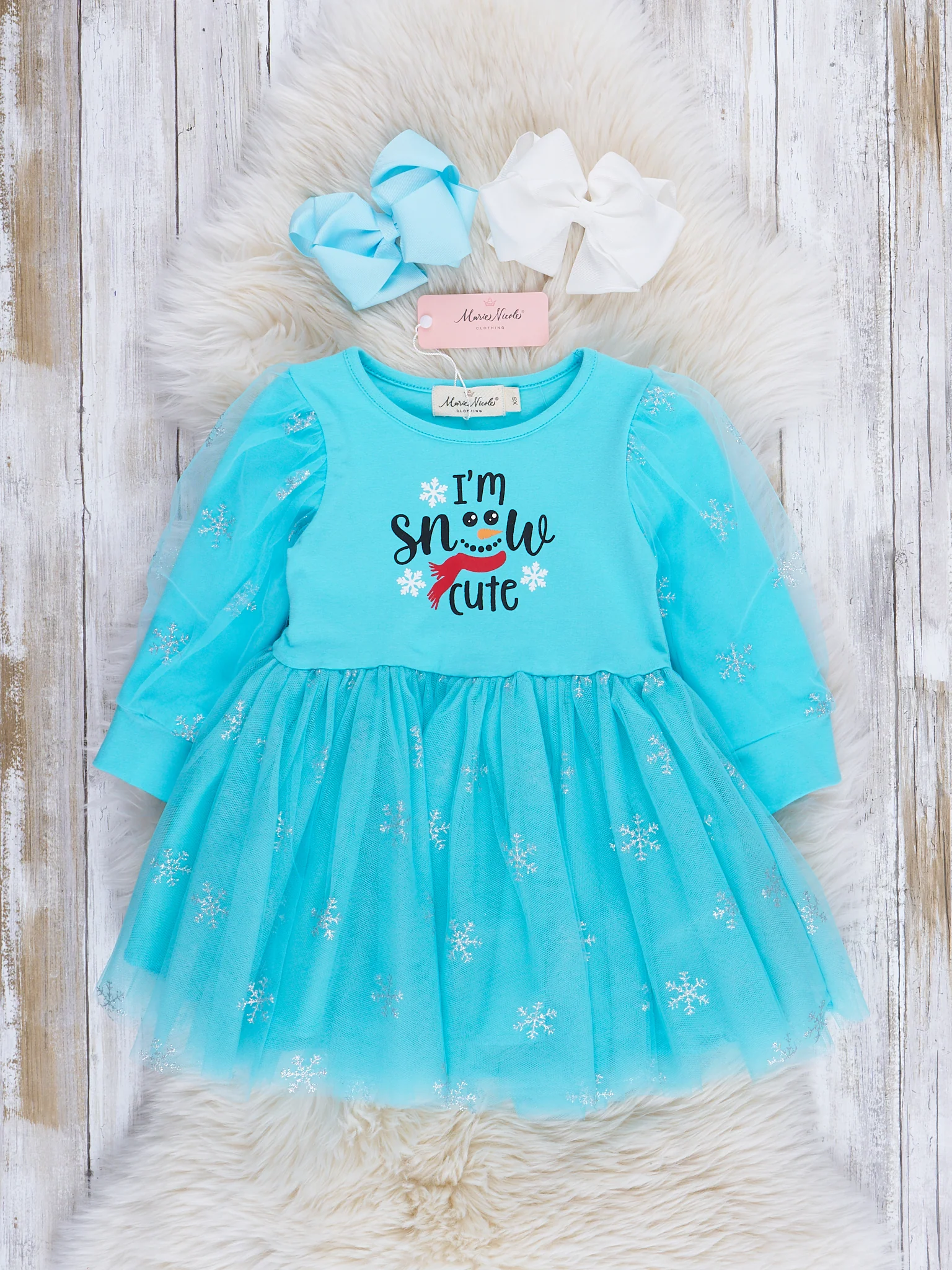Magical Snowflakes Tulle Dress - Image 2